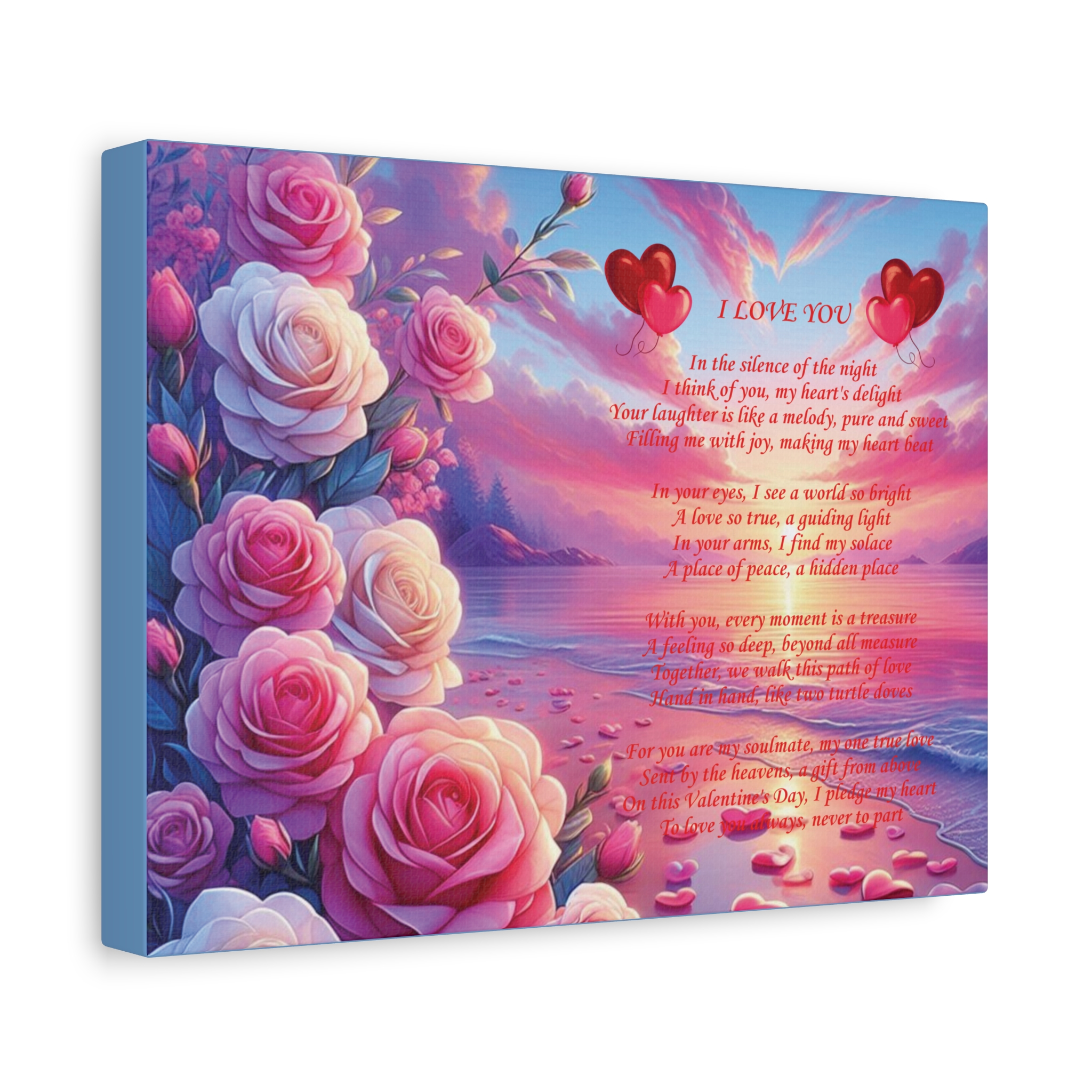 Valentine's Matte Canvas Wall Art product thumbnail image Valentine's Matte Canvas Wall Art product thumbnail image