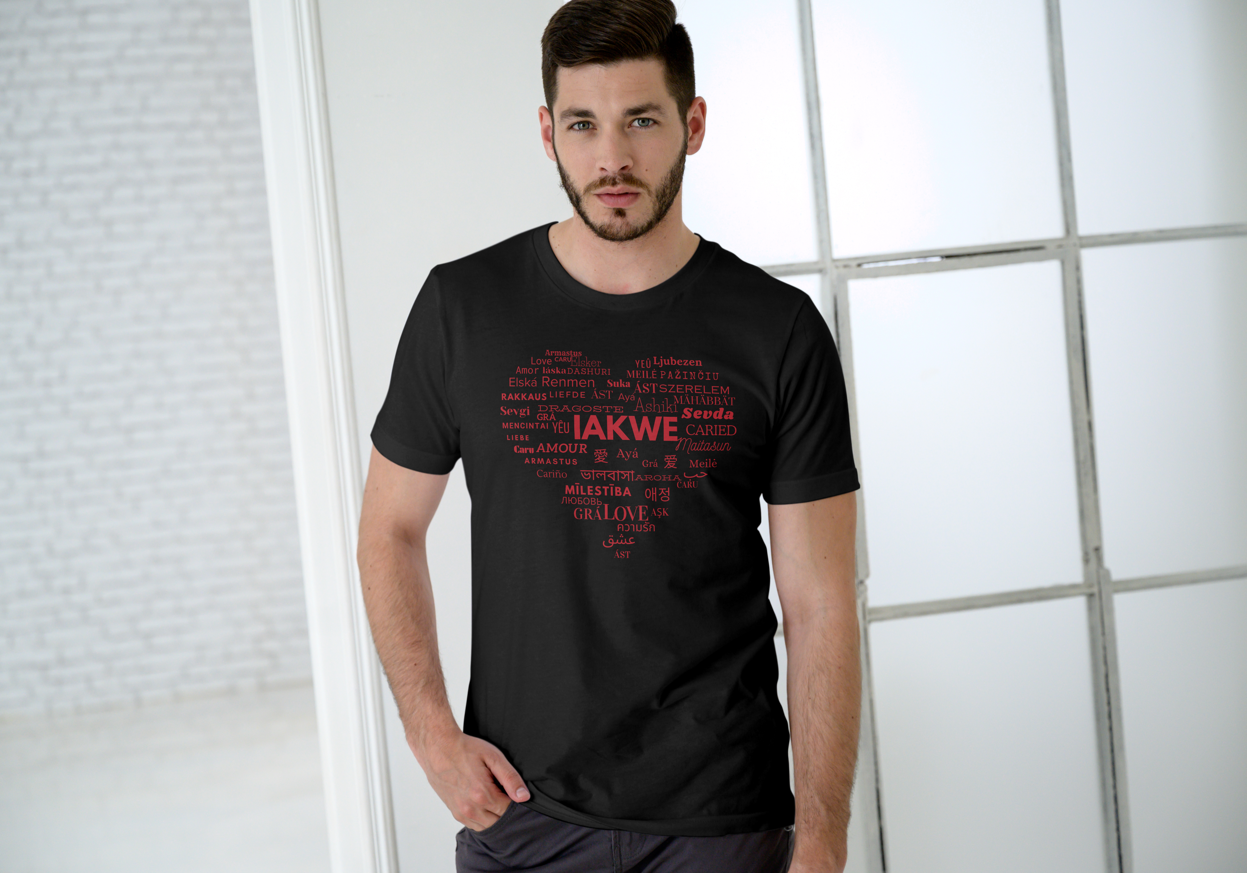 Unisex Iakwe love tee product thumbnail image Unisex Iakwe love tee product thumbnail image