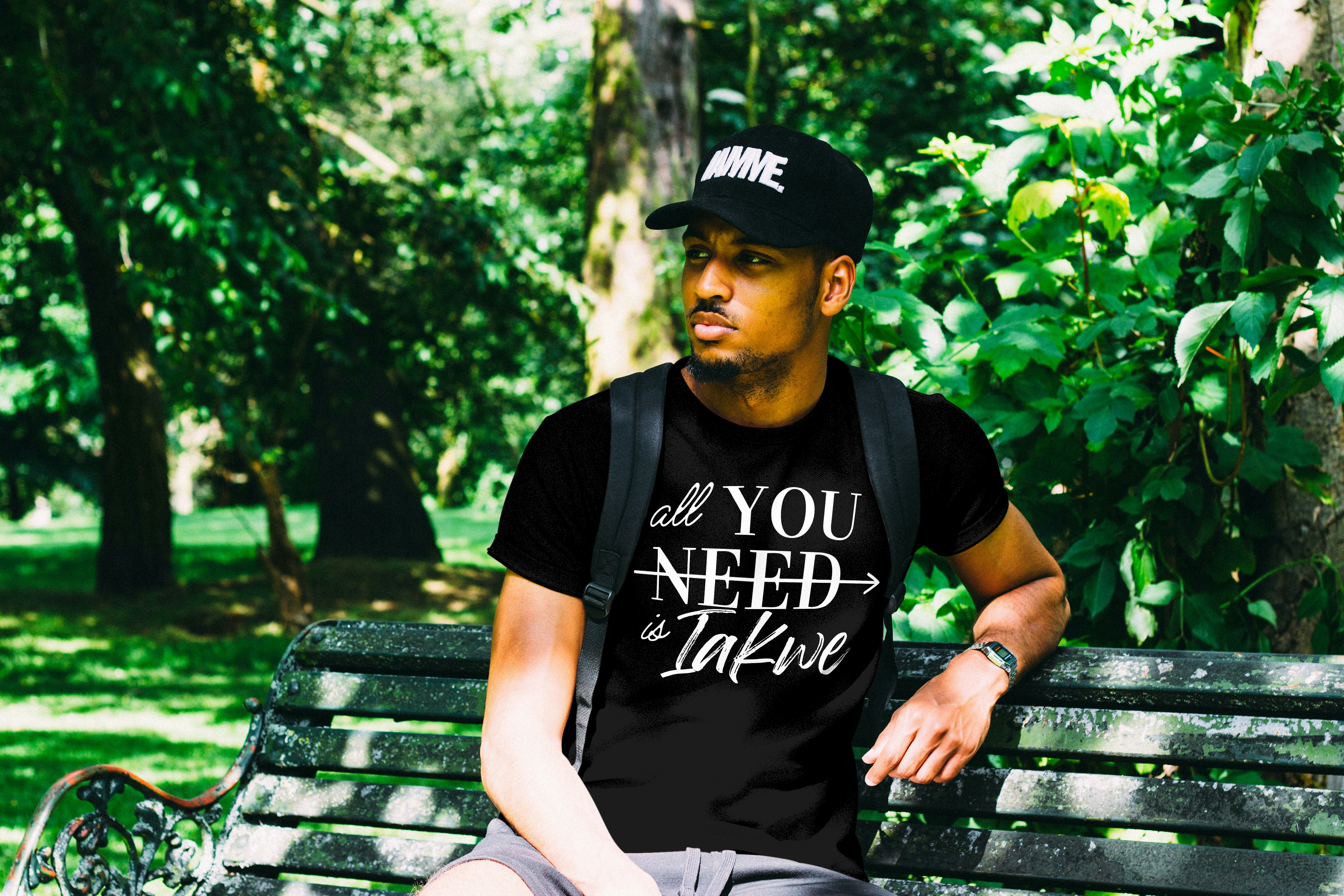 All you need is Iakwe Unisex Adult T-shirt product thumbnail image All you need is Iakwe Unisex Adult T-shirt product thumbnail image