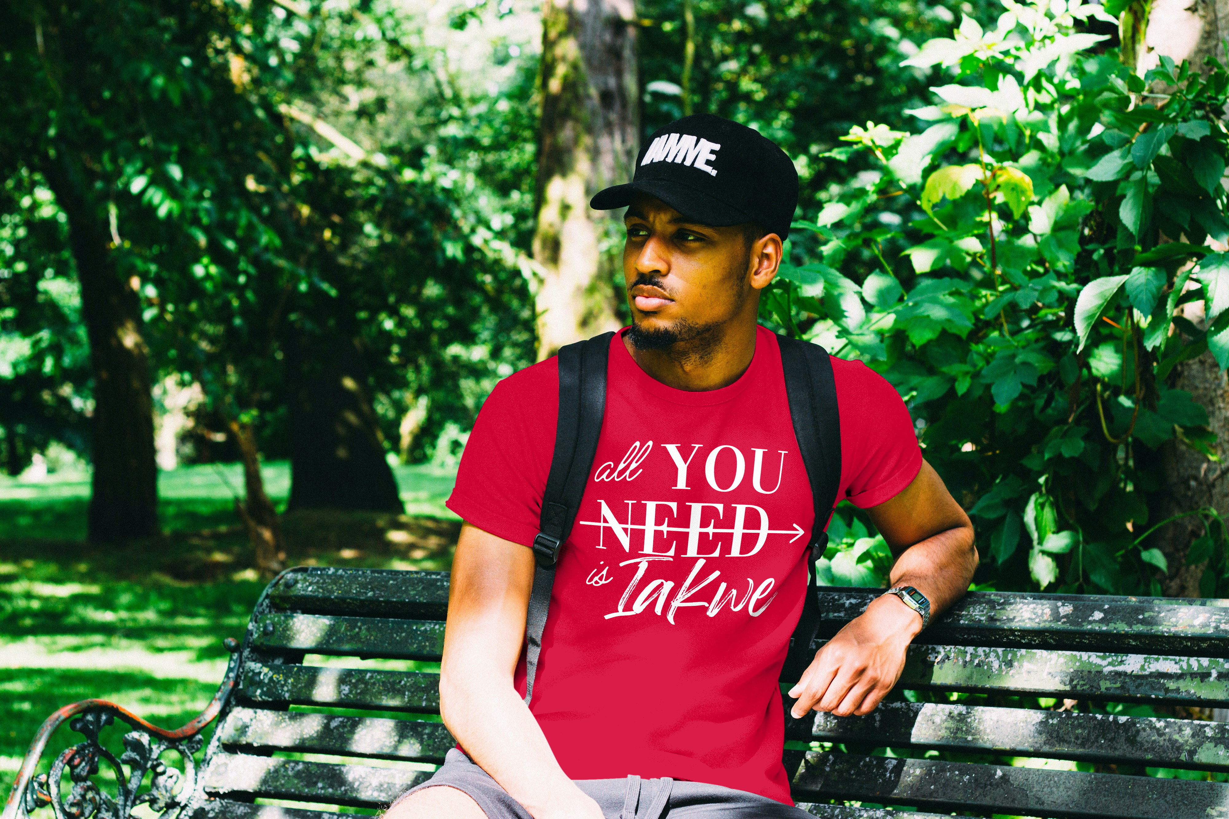 All you need is Iakwe Unisex Adult T-shirt product thumbnail image All you need is Iakwe Unisex Adult T-shirt product thumbnail image