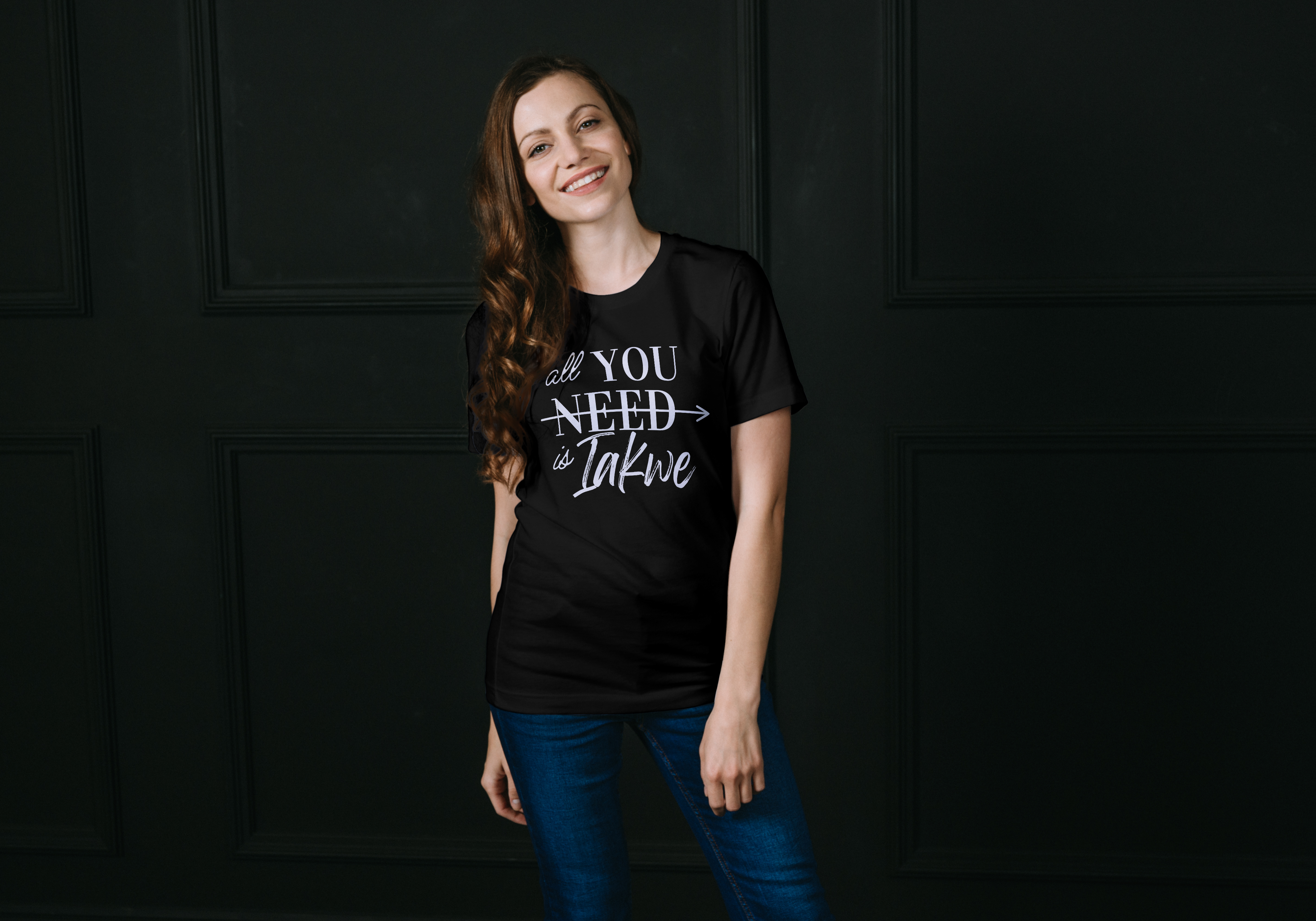 All you need is Iakwe Unisex Adult T-shirt product thumbnail image All you need is Iakwe Unisex Adult T-shirt product thumbnail image