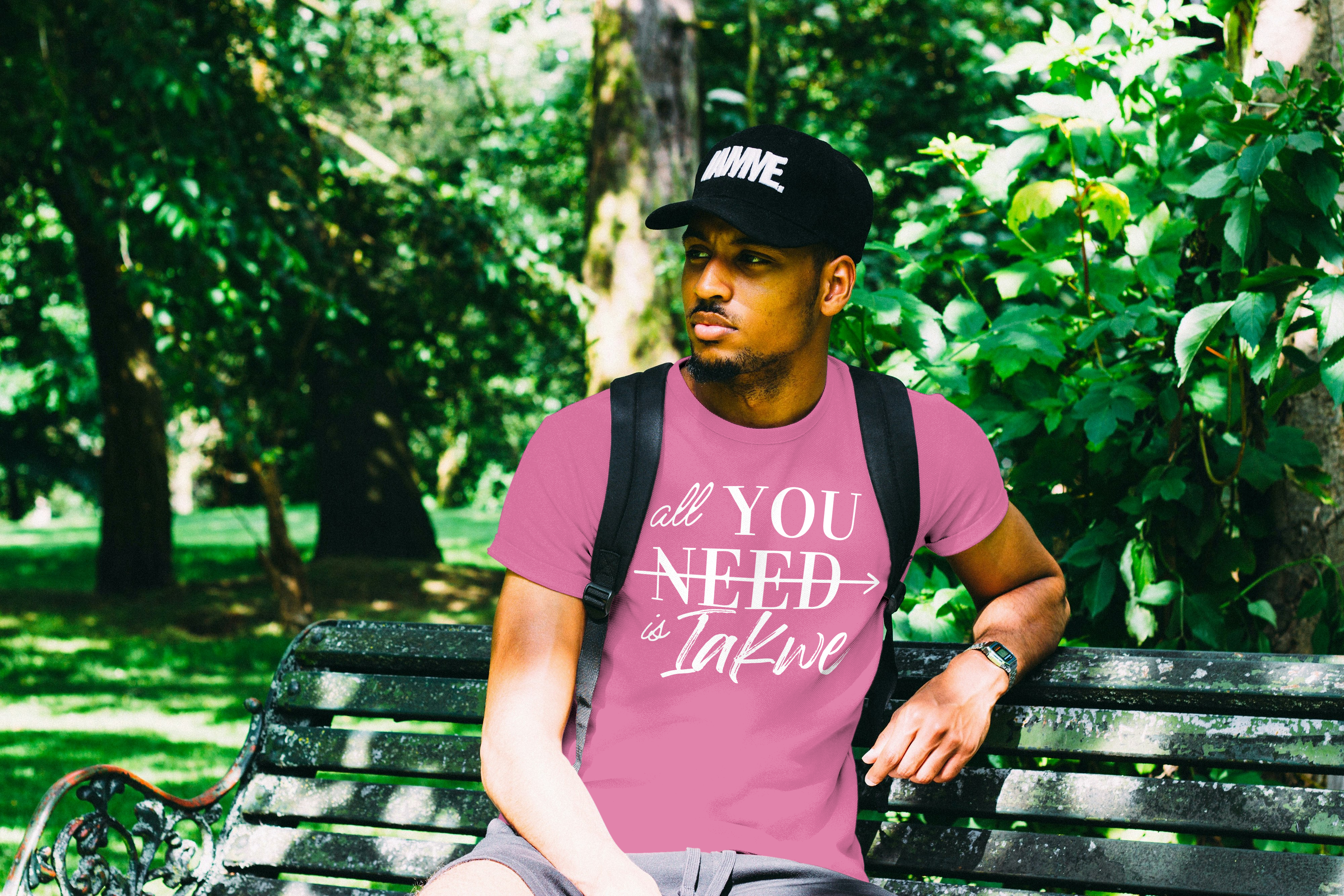 All you need is Iakwe Unisex Adult T-shirt product thumbnail image All you need is Iakwe Unisex Adult T-shirt product thumbnail image