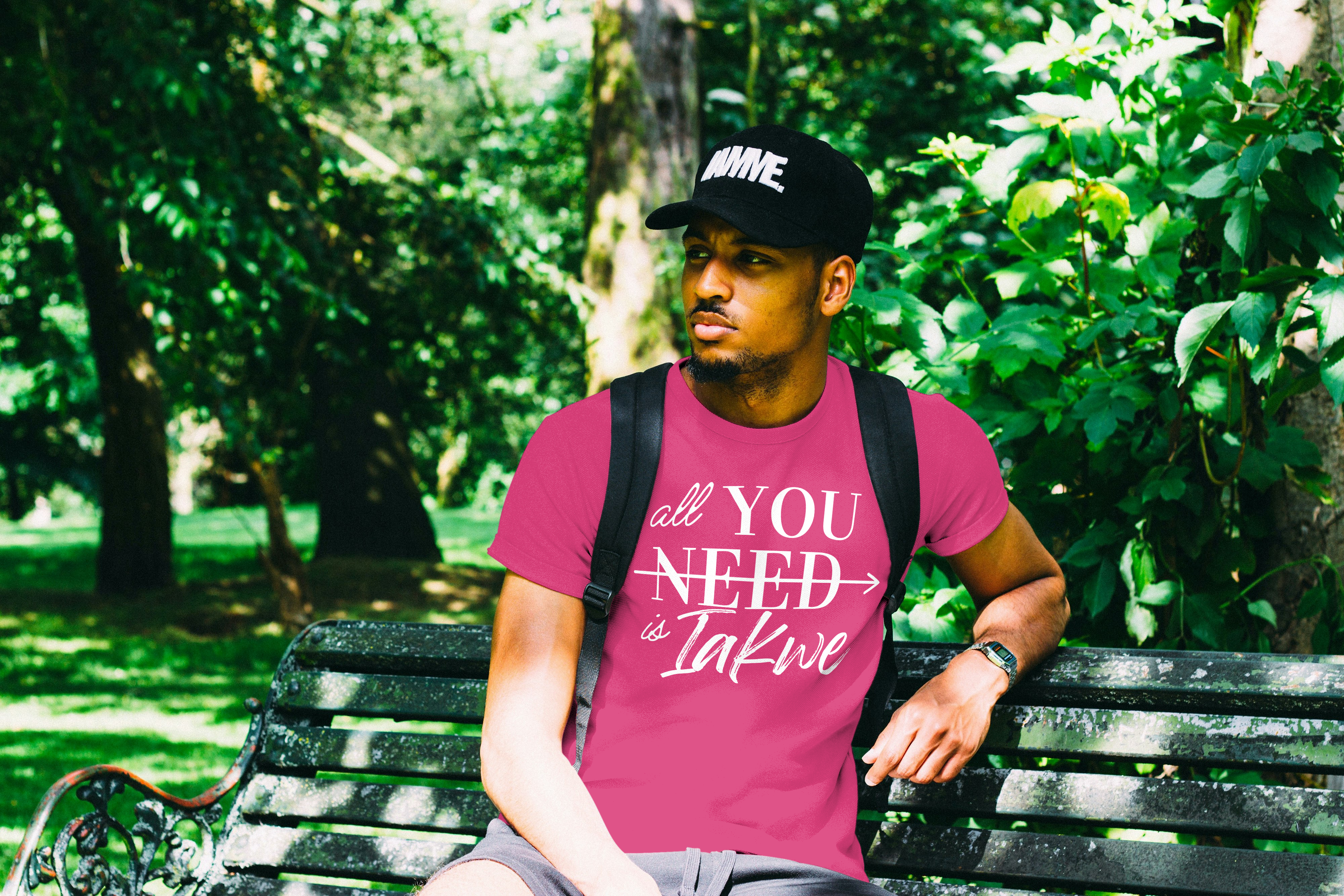 All you need is Iakwe Unisex Adult T-shirt All you need is Iakwe Unisex Adult T-shirt