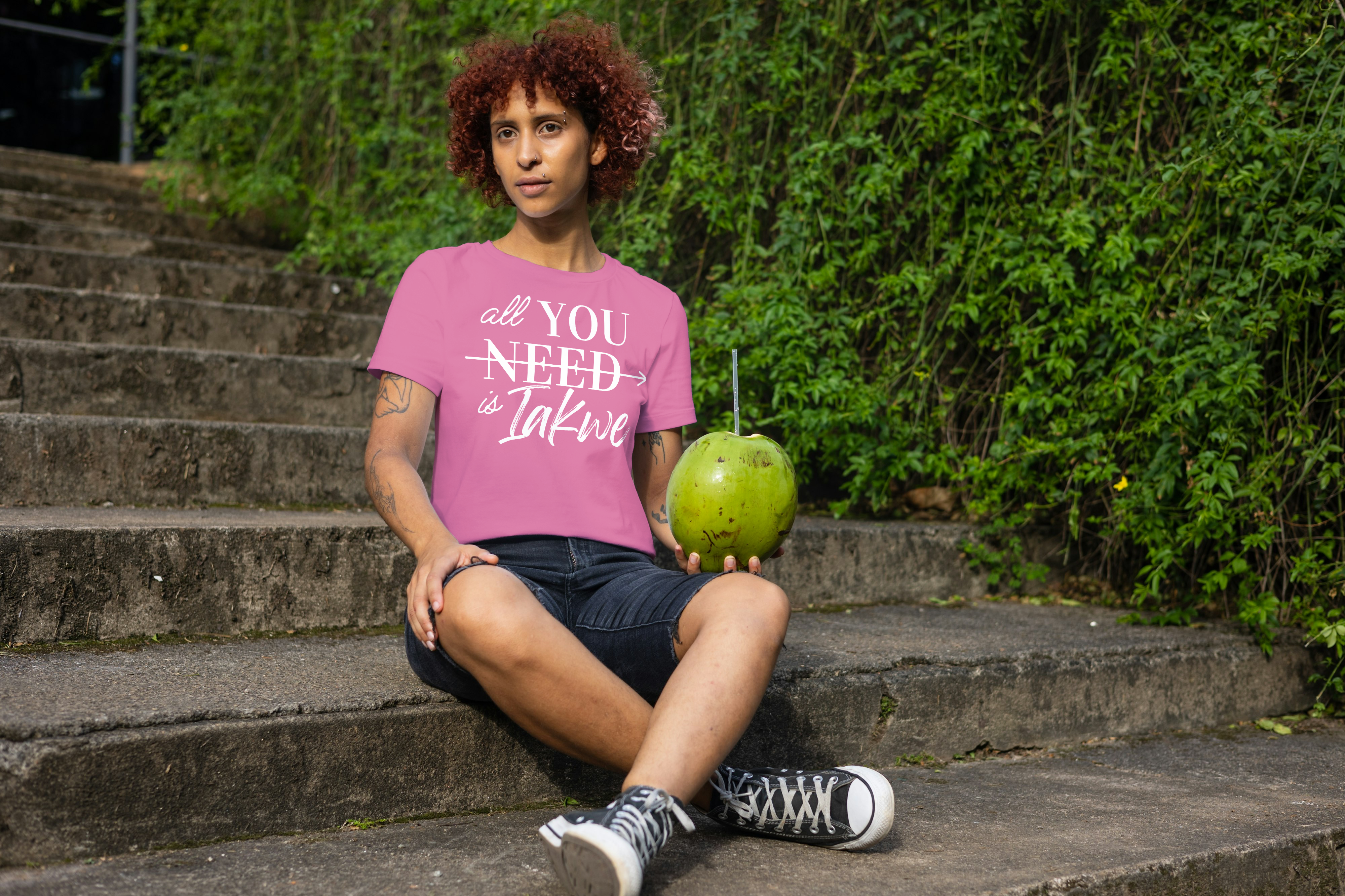 All you need is Iakwe Unisex Adult T-shirt product thumbnail image All you need is Iakwe Unisex Adult T-shirt product thumbnail image