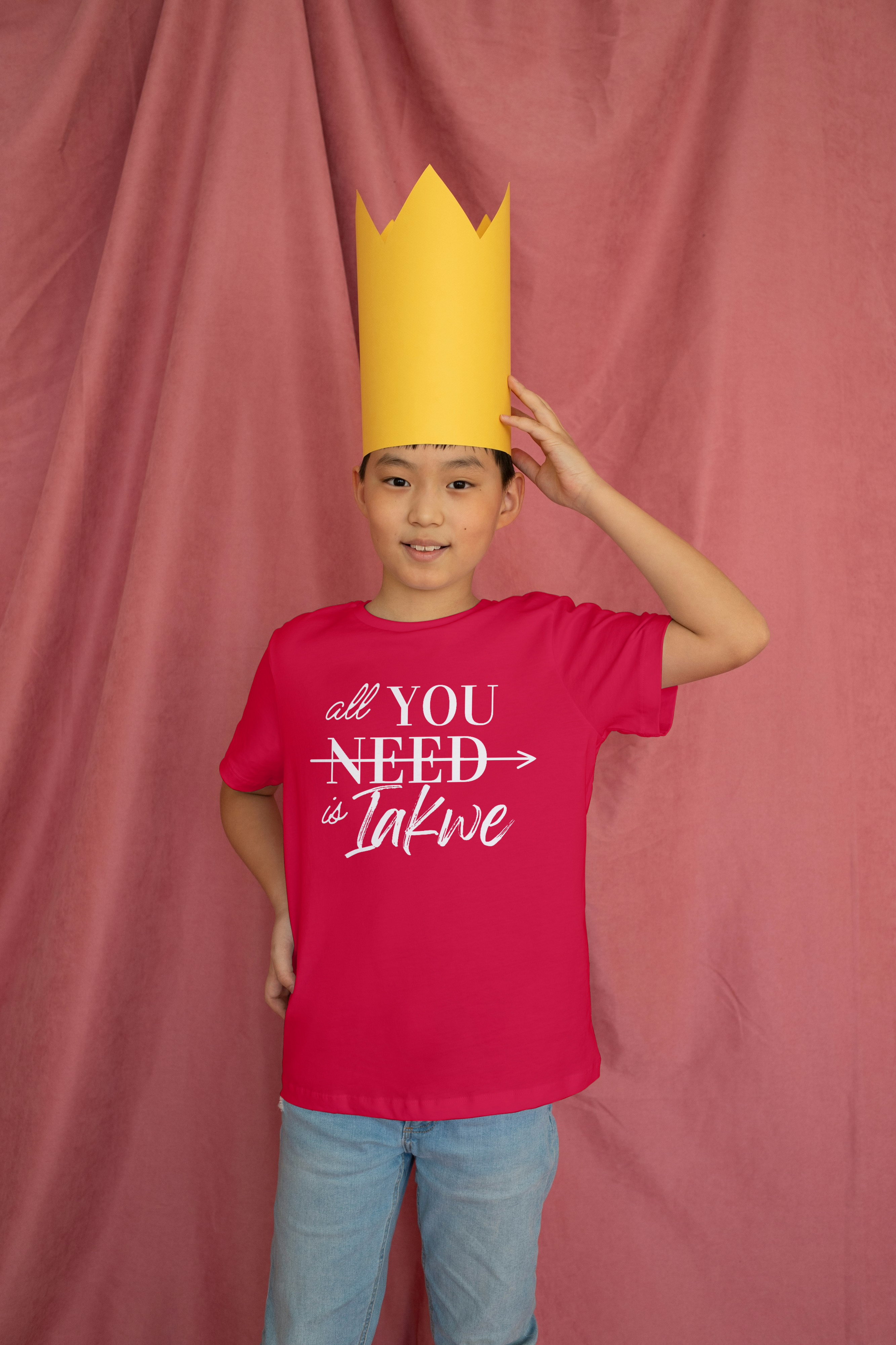 Unisex kids All You Need is Iakwe love t-shirt product thumbnail image Unisex kids All You Need is Iakwe love t-shirt product thumbnail image