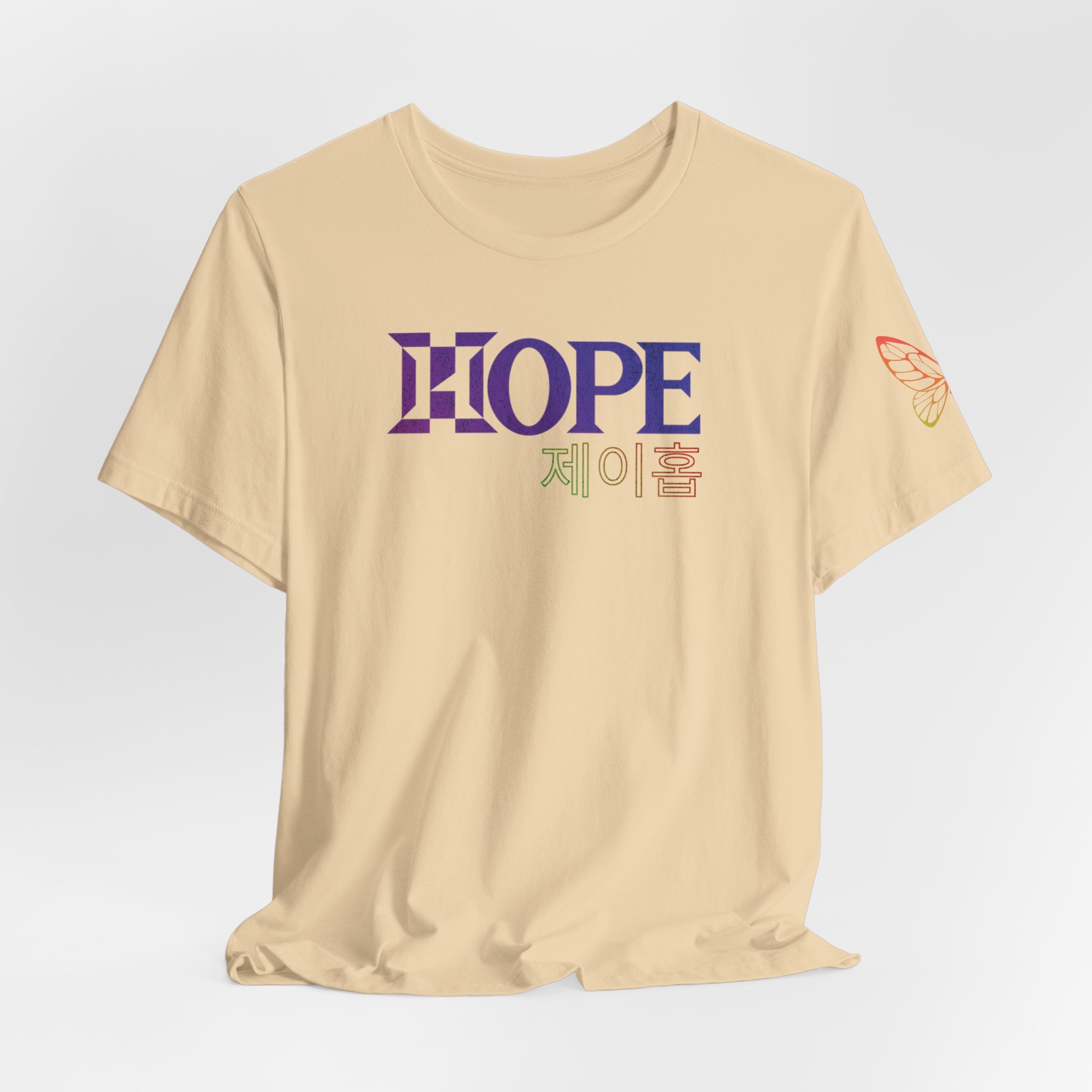 HOBI Solo Tour Unisex Shirt with FRONT, BACK, and SLEEVE Print, Designed for Army by Army product thumbnail image HOBI Solo Tour Unisex Shirt with FRONT, BACK, and SLEEVE Print, Designed for Army by Army product thumbnail image