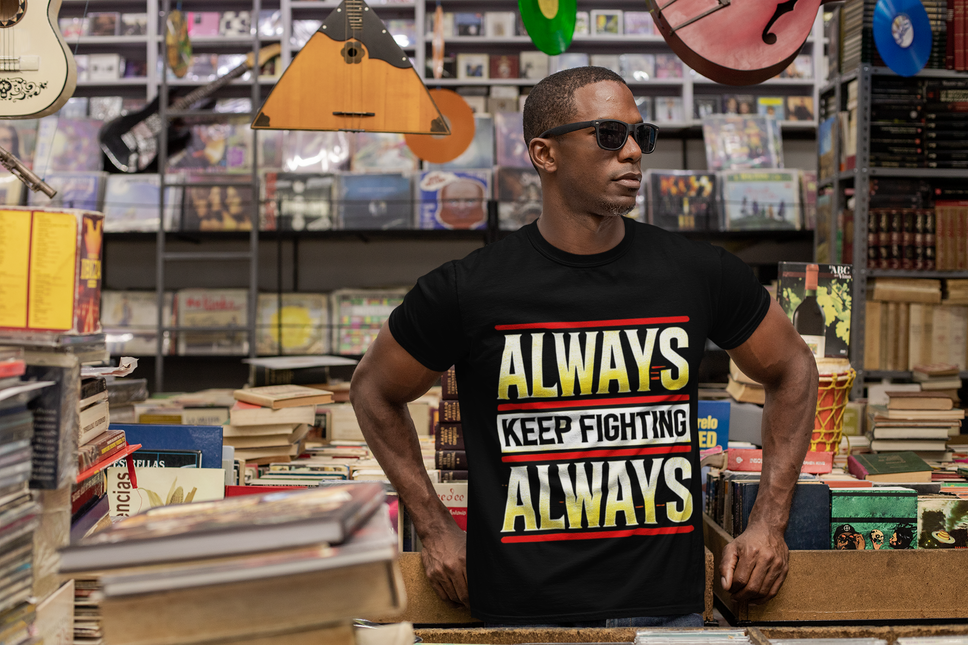 ALWAYS KEEP FIGHTING Tee product thumbnail image