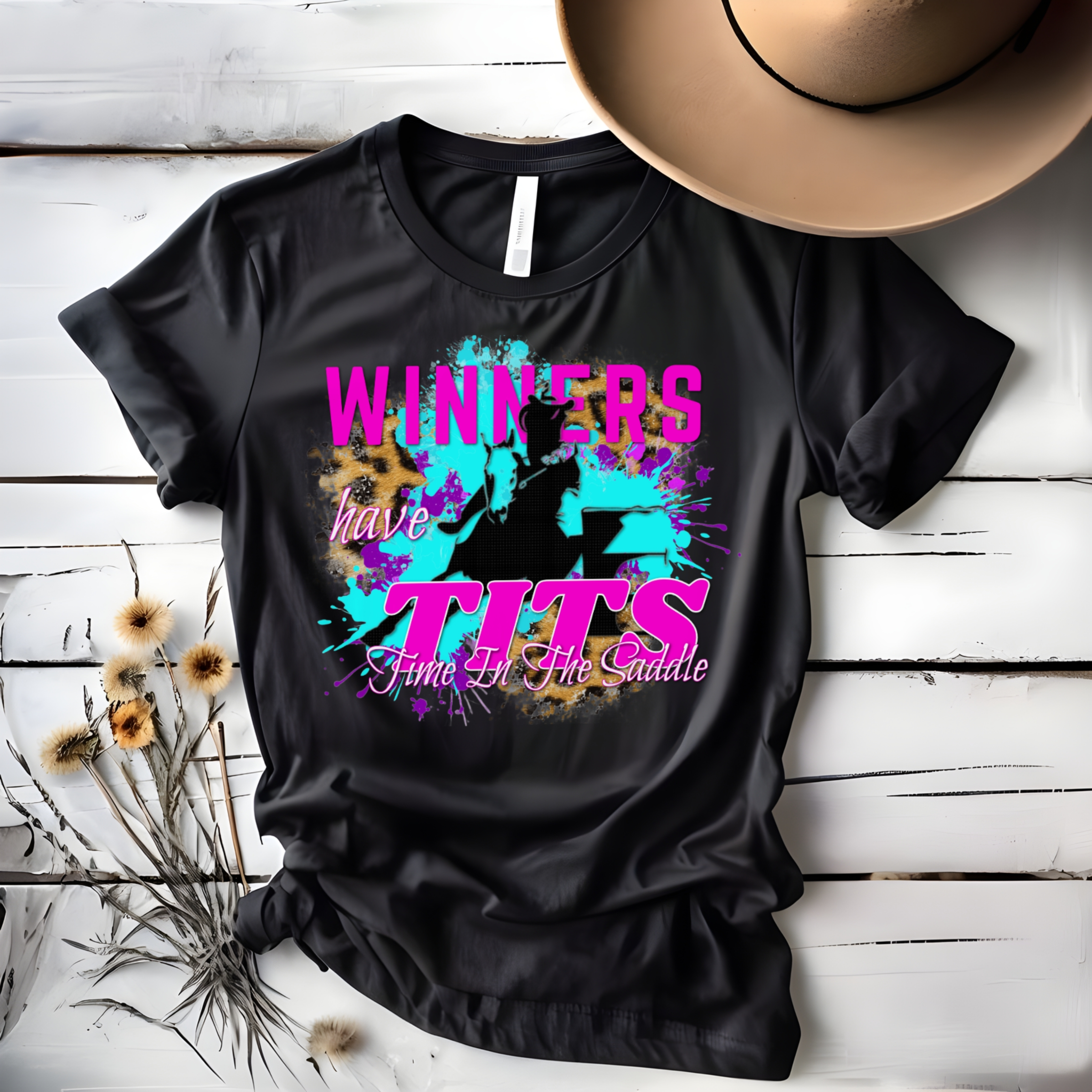 Winners Have TITS T-Shirt product thumbnail image Winners Have TITS T-Shirt product thumbnail image