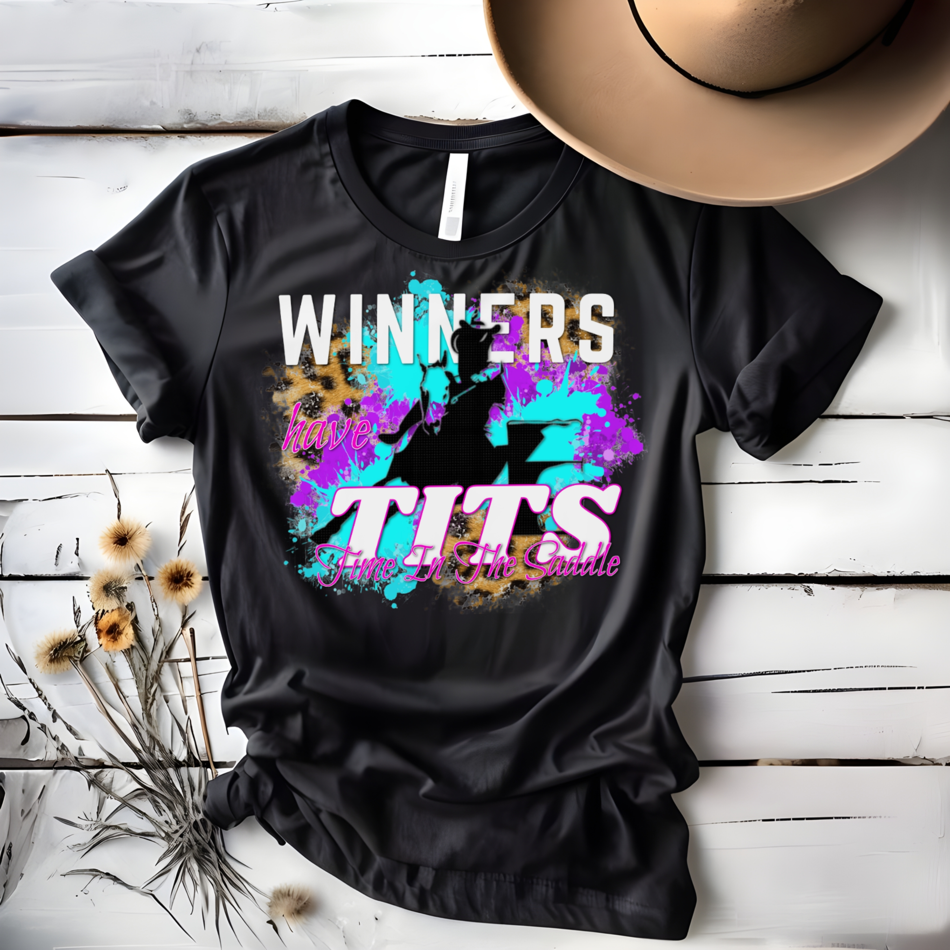 Winners Have TITS T-Shirt product thumbnail image Winners Have TITS T-Shirt product thumbnail image