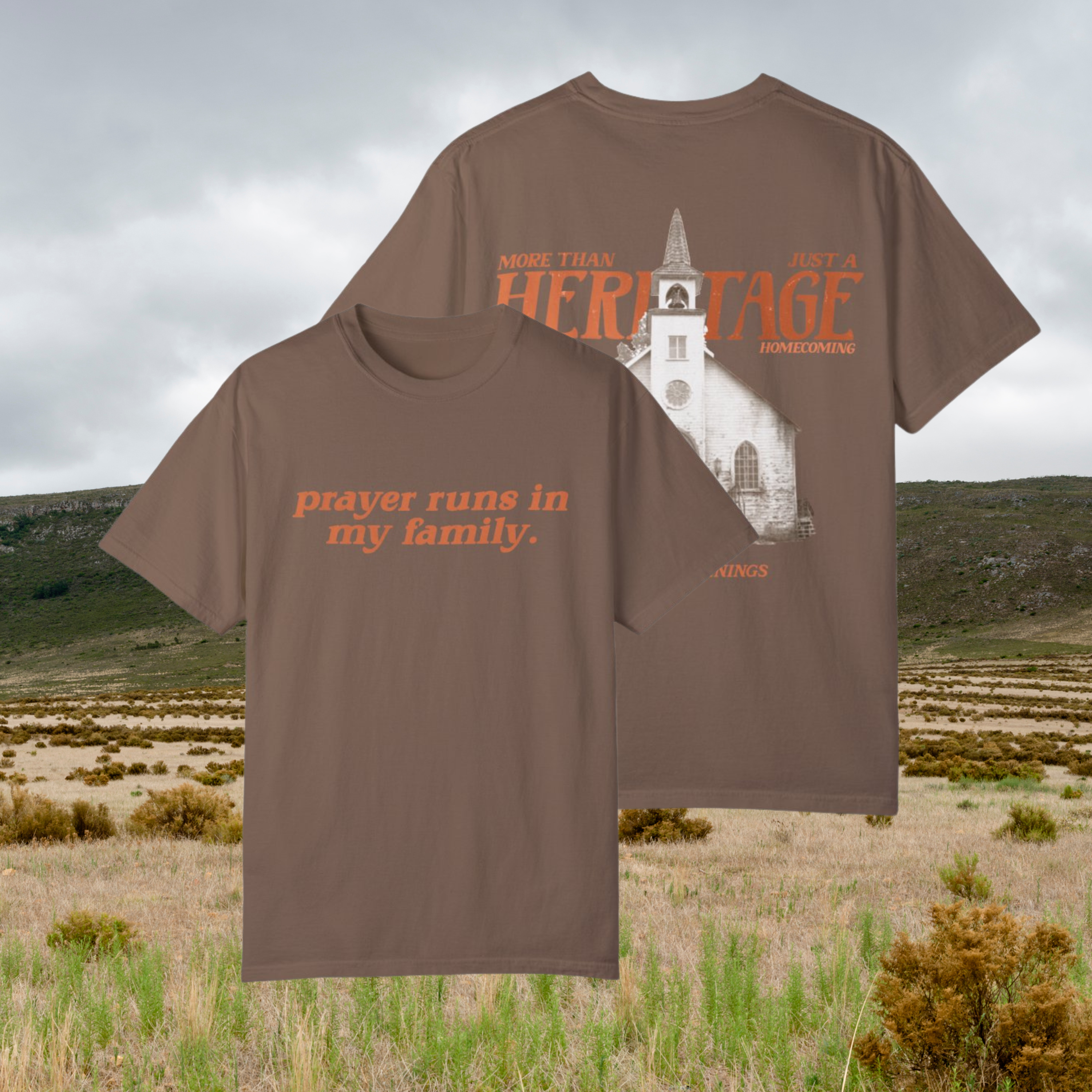 Homecoming Comfort Colors T-shirt (Espresso) Homecoming Comfort Colors T-shirt (Espresso)