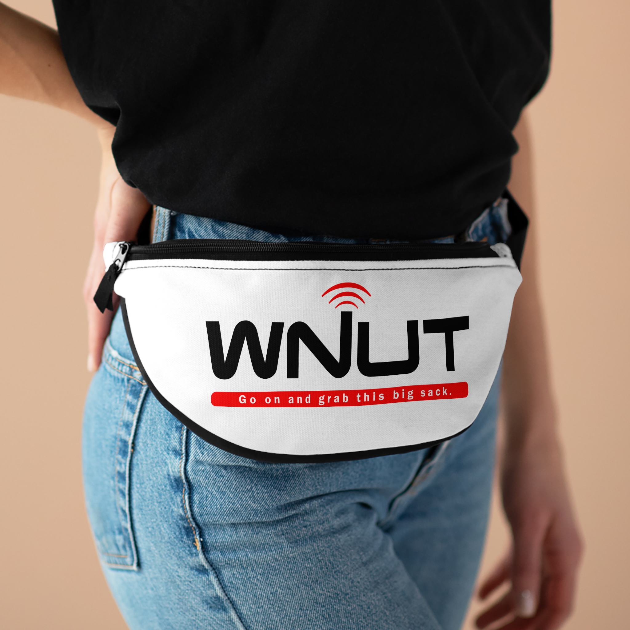 WNUT "Grab This Big Sack" Fanny Pack product thumbnail image WNUT "Grab This Big Sack" Fanny Pack product thumbnail image
