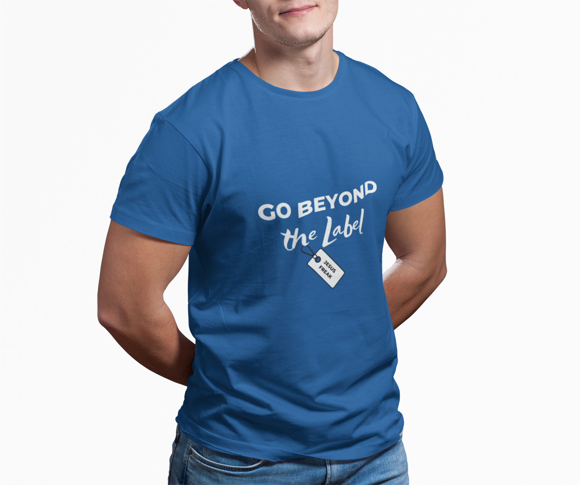 Go beyond the Label: Jesus Freak (Unisex Cotton Crew Tee) Go beyond the Label: Jesus Freak (Unisex Cotton Crew Tee)