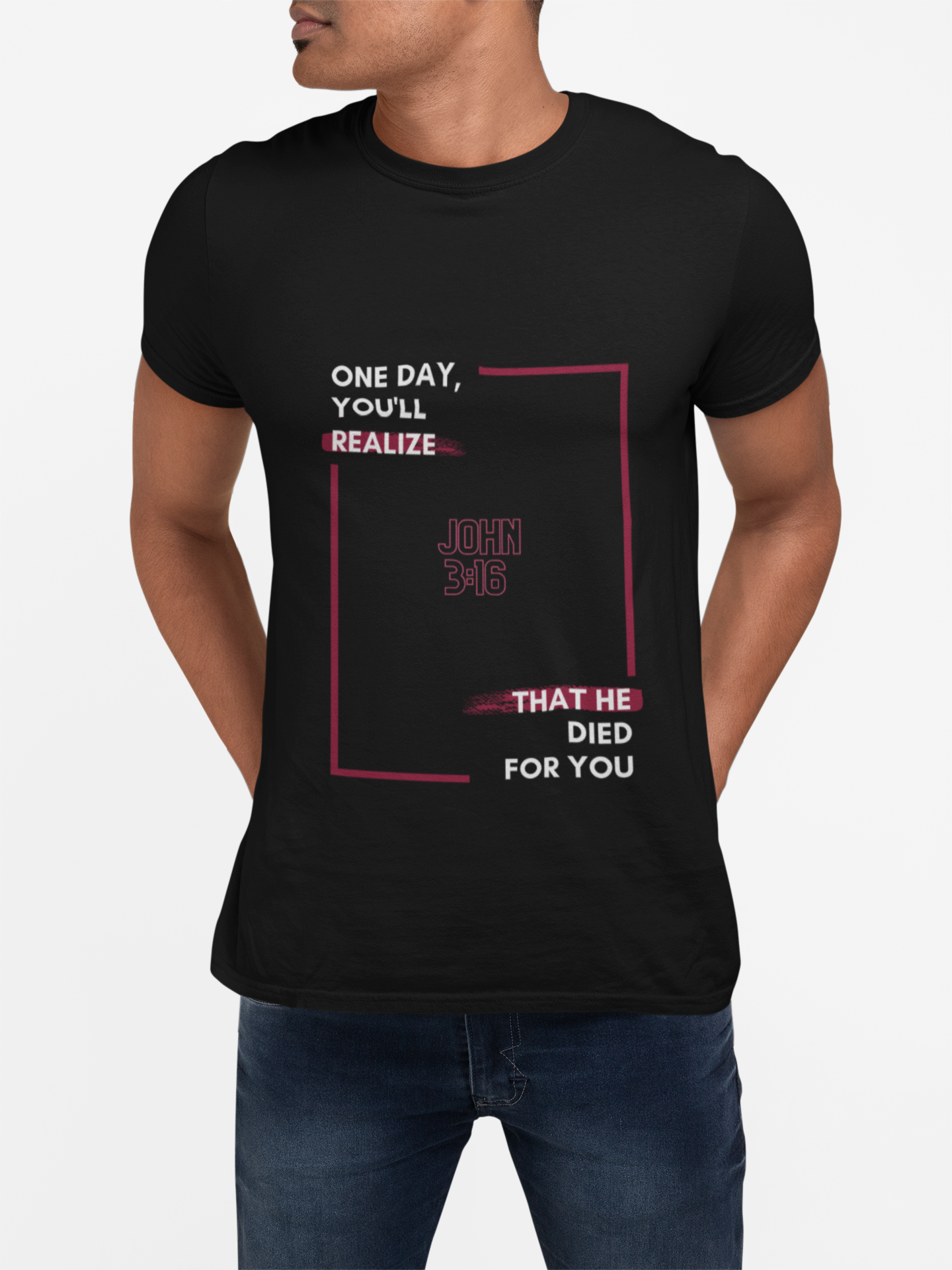 John 3:16 (Unisex Cotton Crew Tee) John 3:16 (Unisex Cotton Crew Tee)