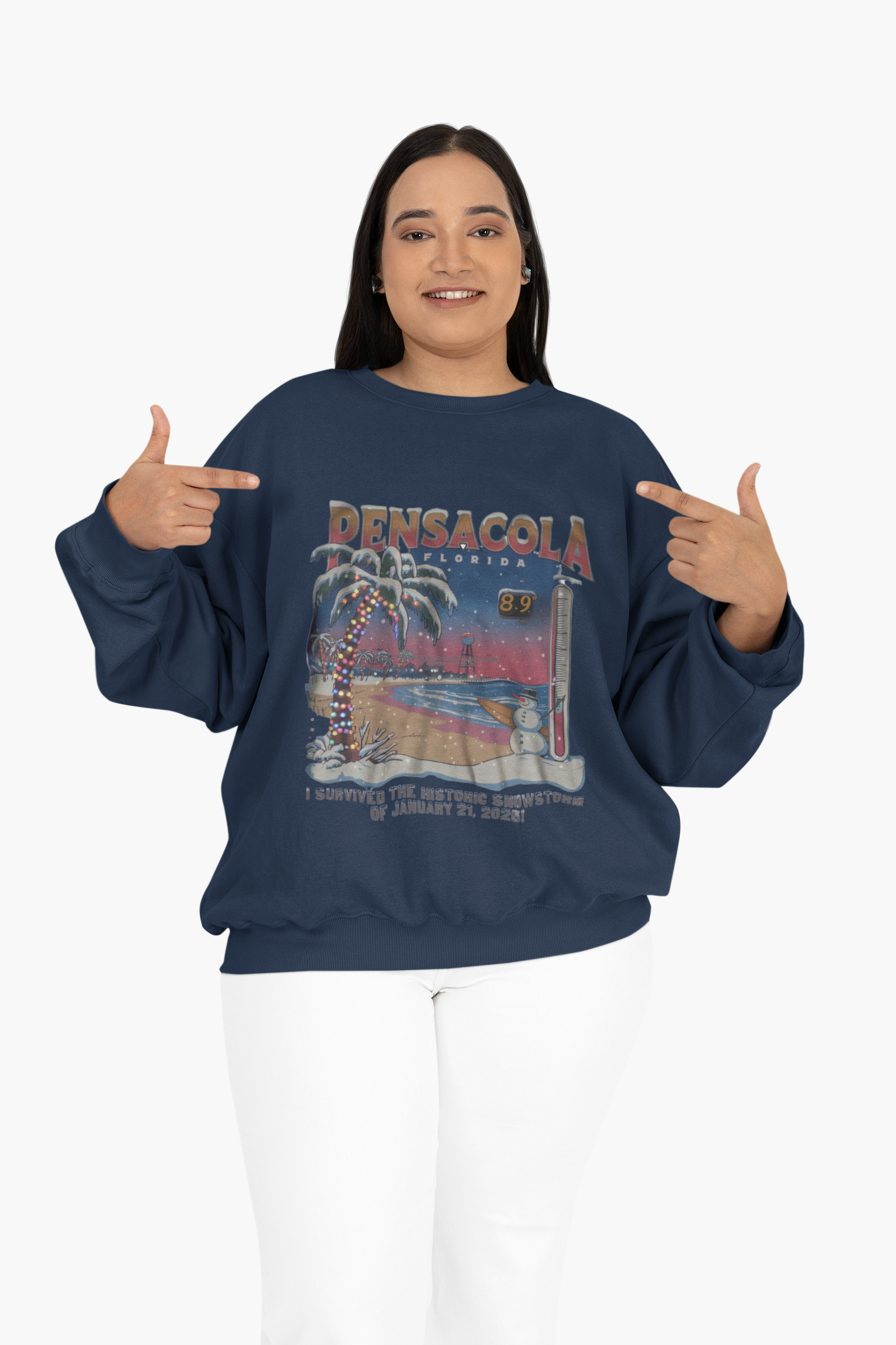 Pensacola Snowstorm 2025 Sweatshirt product thumbnail image