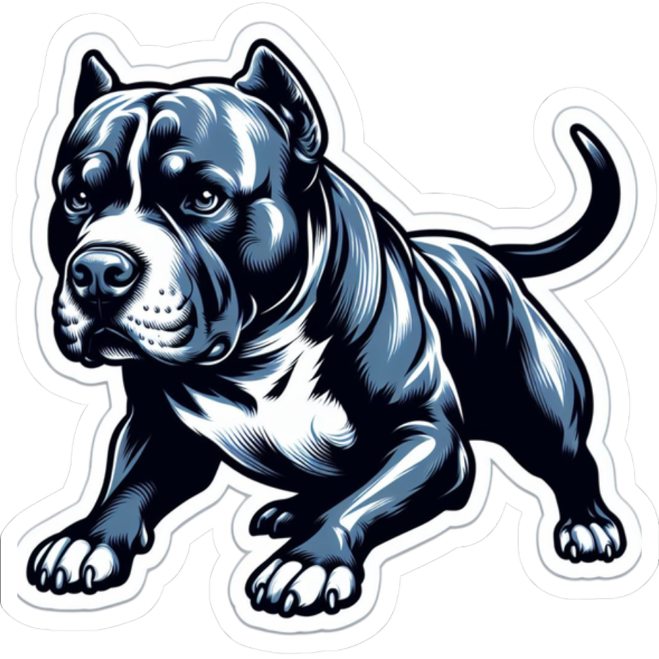American Blue Nose Pitbull Gear Your Style, Your Choice Kiss-Cut Stickers American Blue Nose Pitbull Gear Your Style, Your Choice Kiss-Cut Stickers