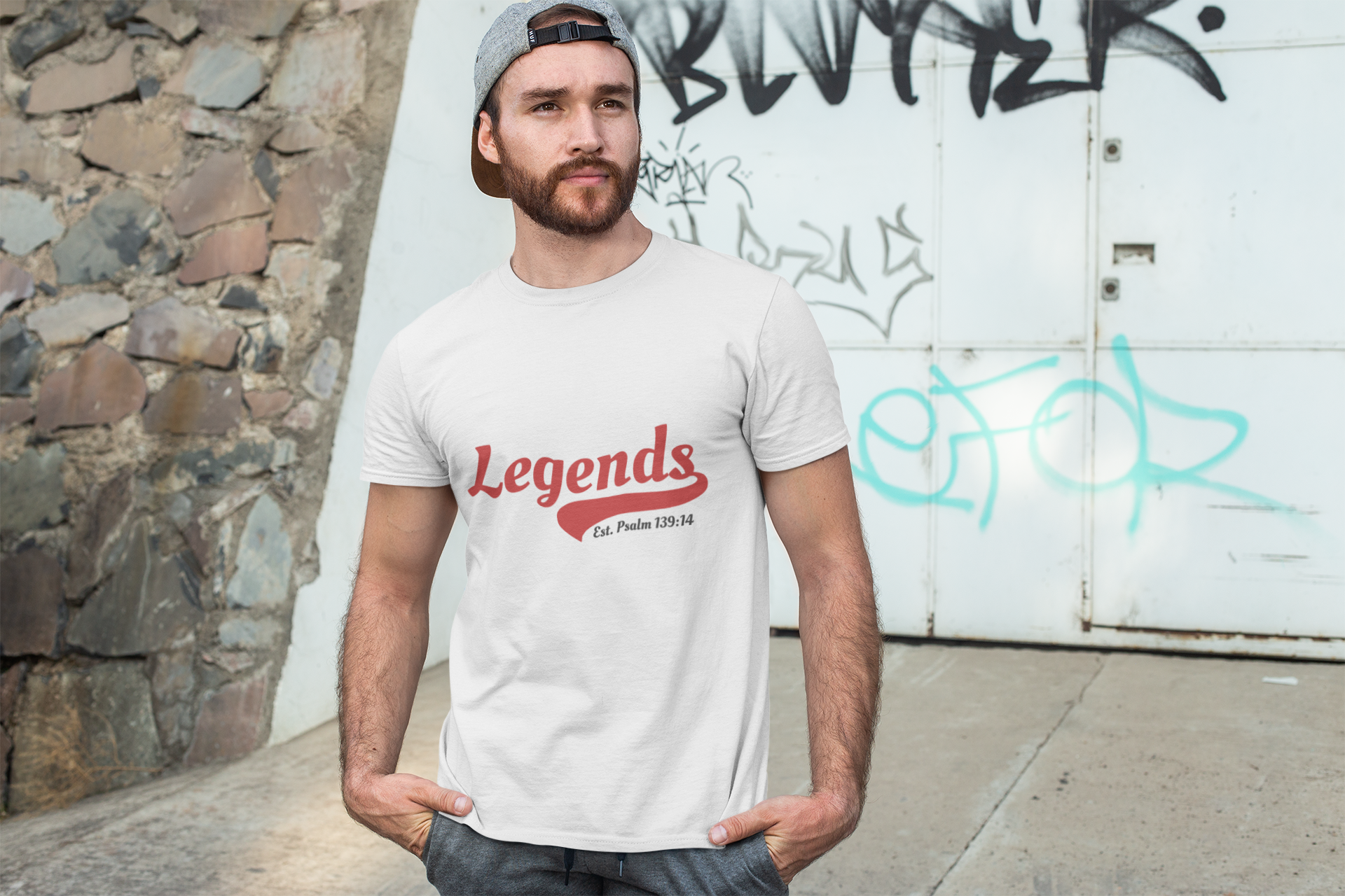 Legends Psalm 139:14 (Unisex Cotton Crew Tee) Legends Psalm 139:14 (Unisex Cotton Crew Tee)