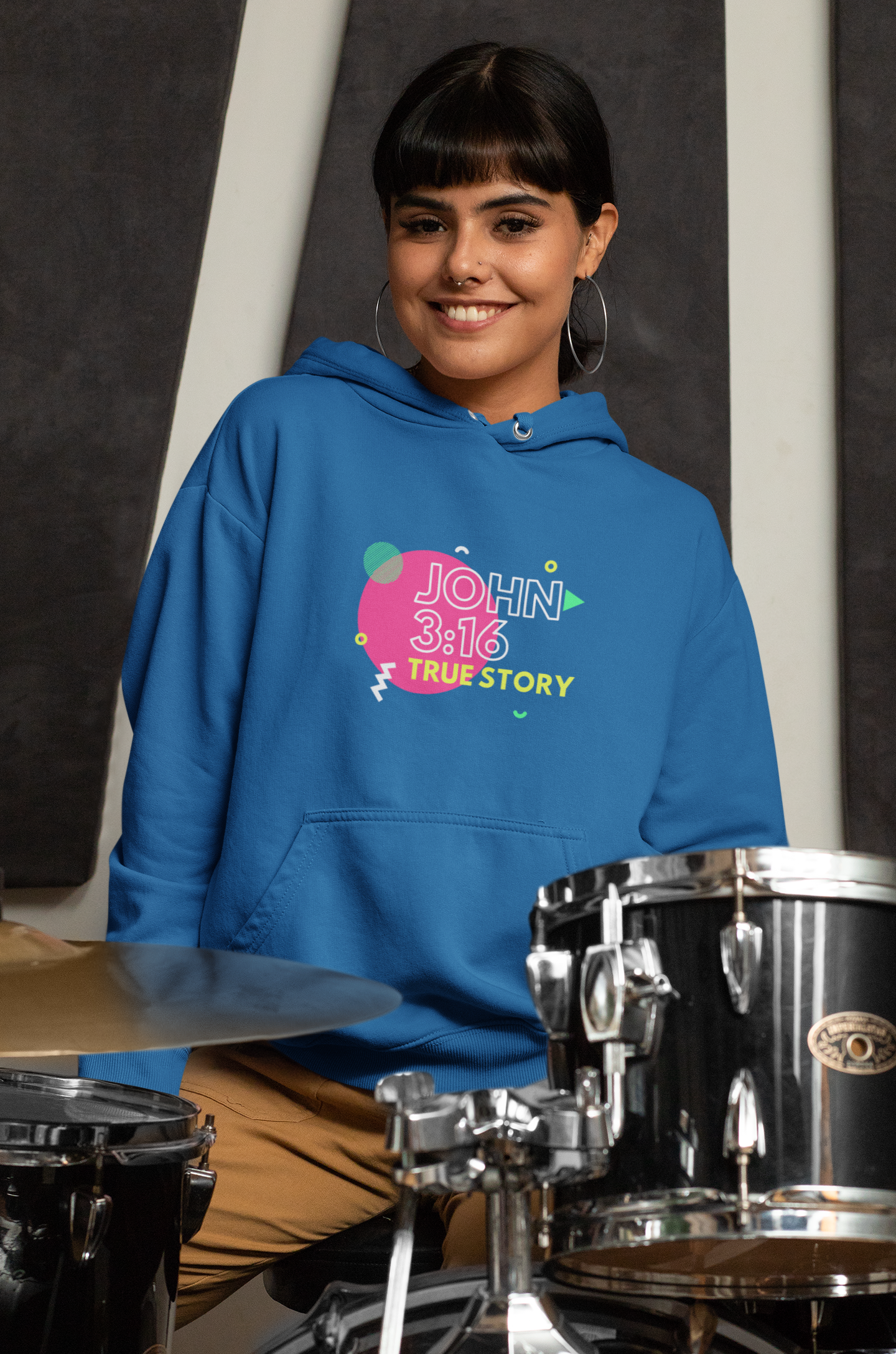 John 3:16 True Story Unisex Hooded Sweatshirt John 3:16 True Story Unisex Hooded Sweatshirt