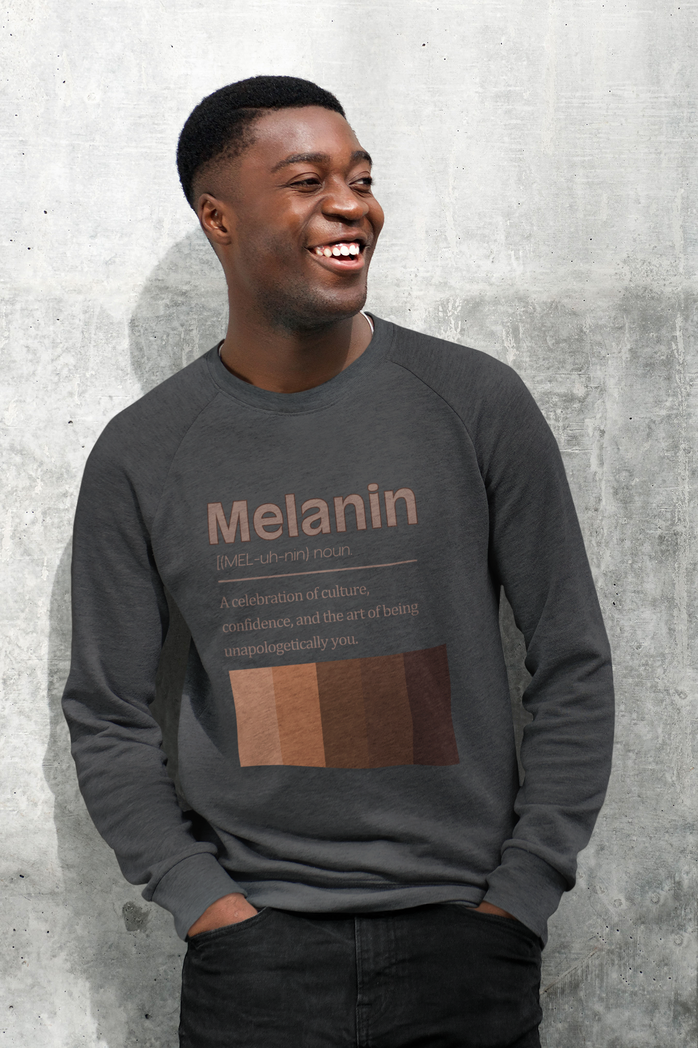 Melanin Sweatshirt – Celebrate Culture &amp; Confidence product thumbnail image