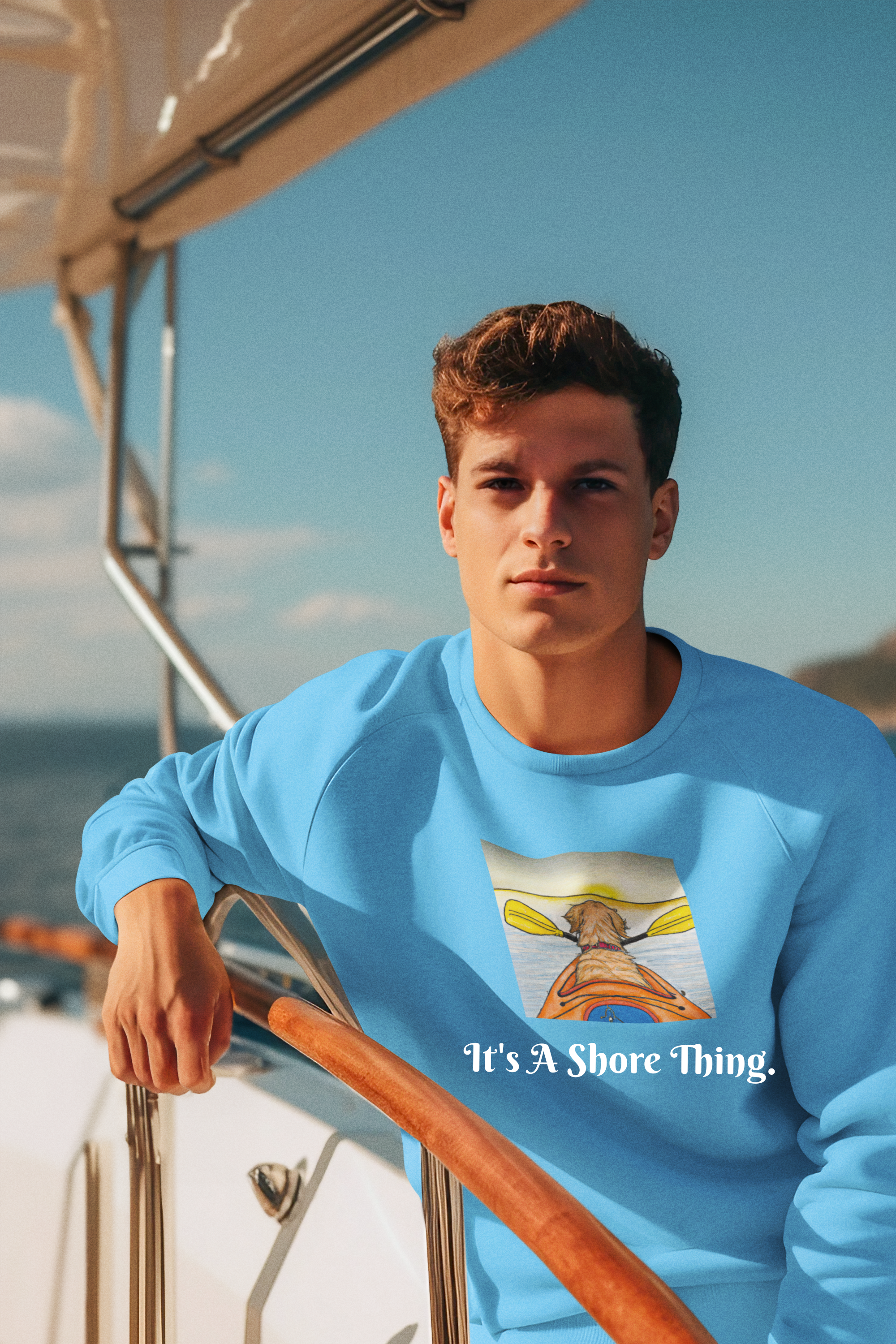 Shore Thing Sweatshirt - Unisex Fleece Crewneck product thumbnail image