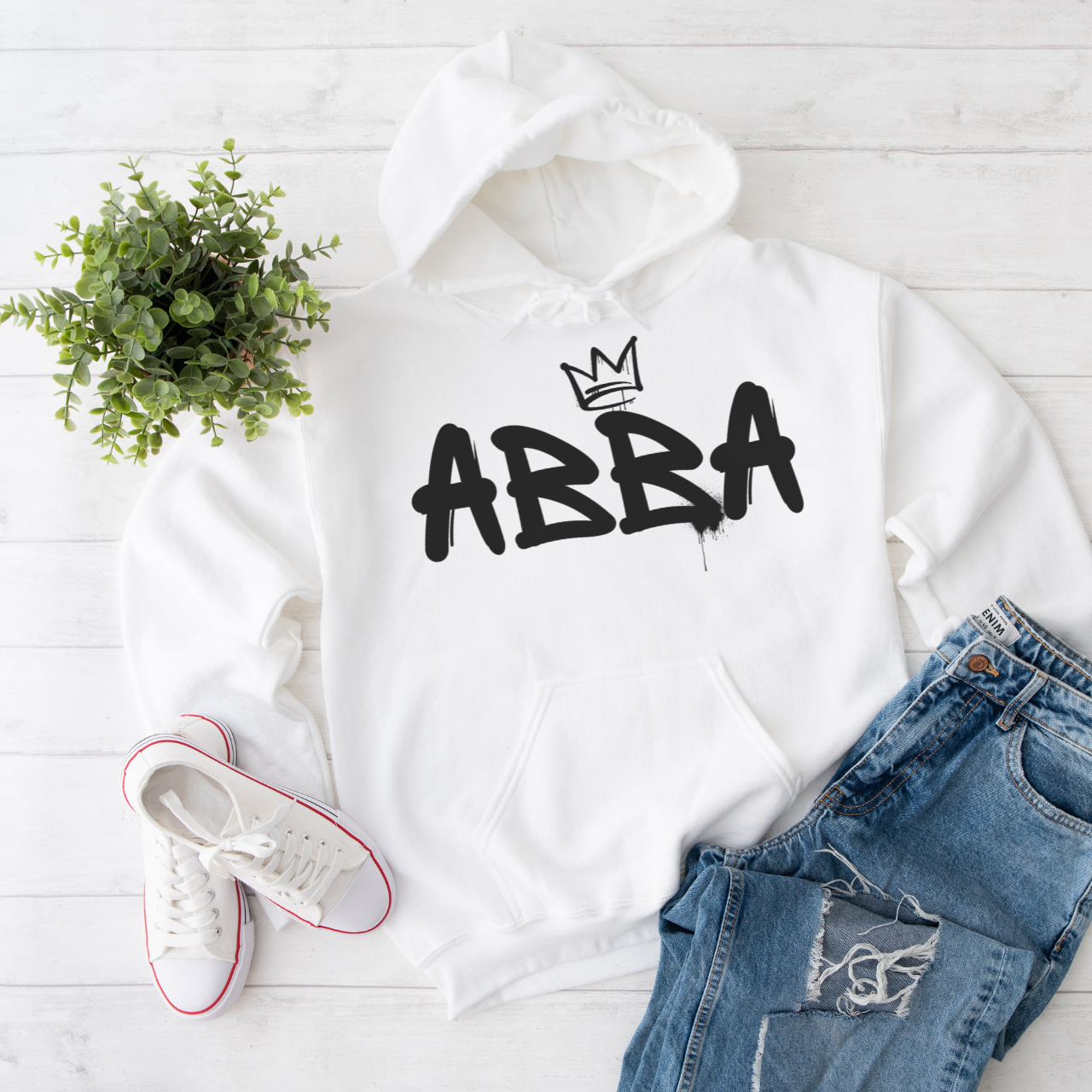Abba Unisex Heavy Blend™ Hooded Sweatshirt product thumbnail image Abba Unisex Heavy Blend™ Hooded Sweatshirt product thumbnail image
