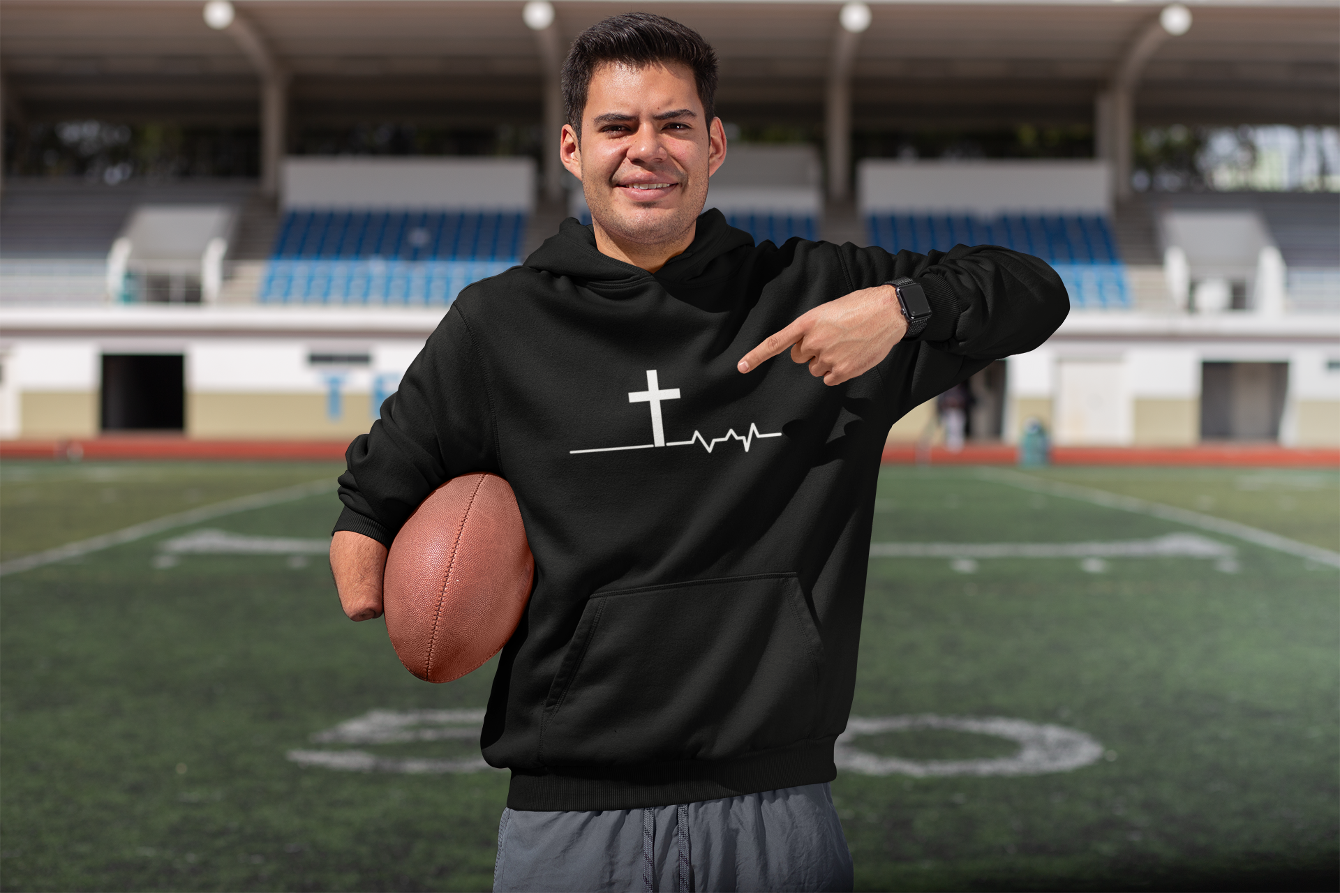 Life Begins At The Cross Unisex Hooded Sweatshirt Life Begins At The Cross Unisex Hooded Sweatshirt