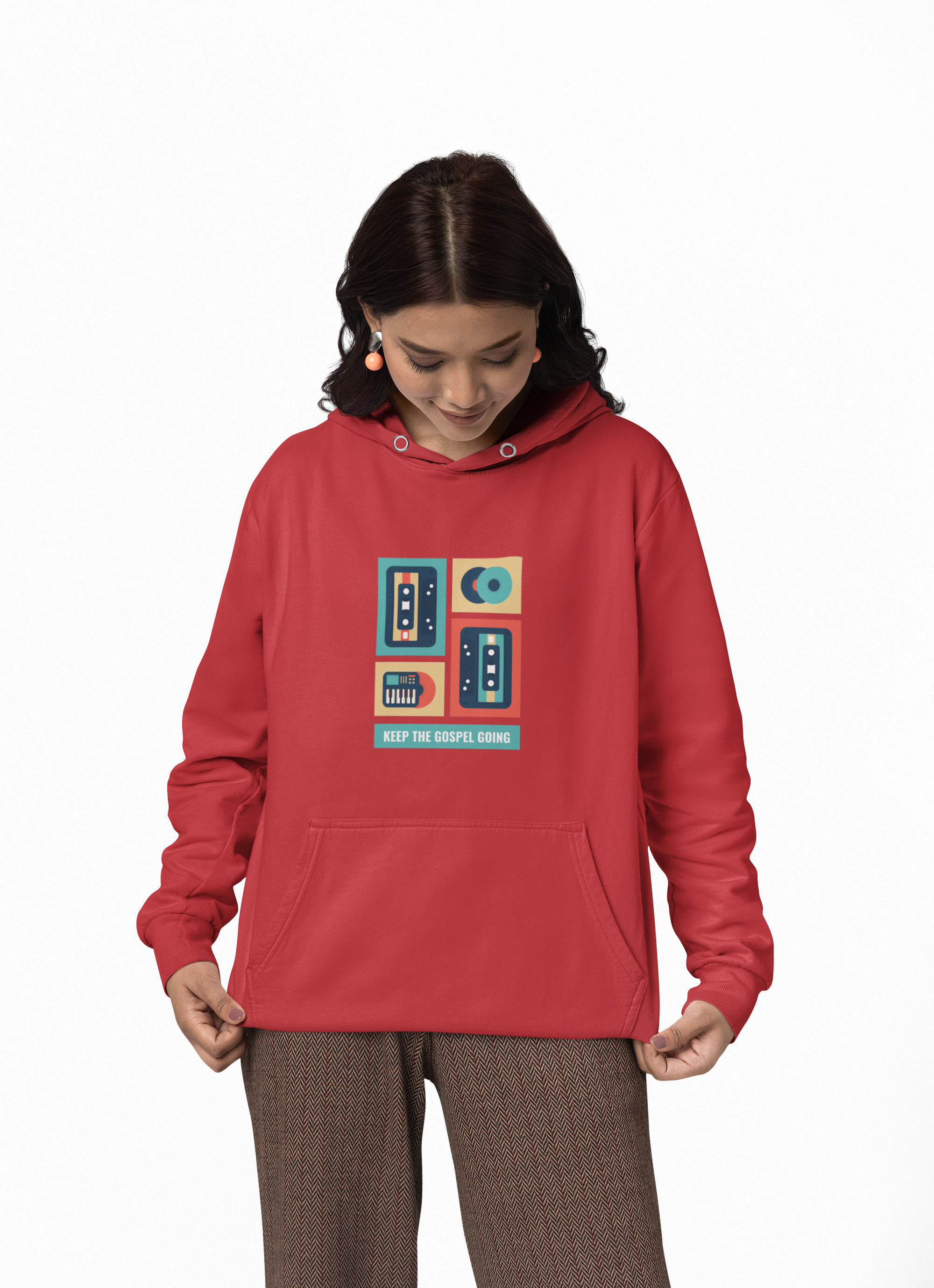 Keep The Gospel Going Unisex Hooded Sweatshirt Keep The Gospel Going Unisex Hooded Sweatshirt