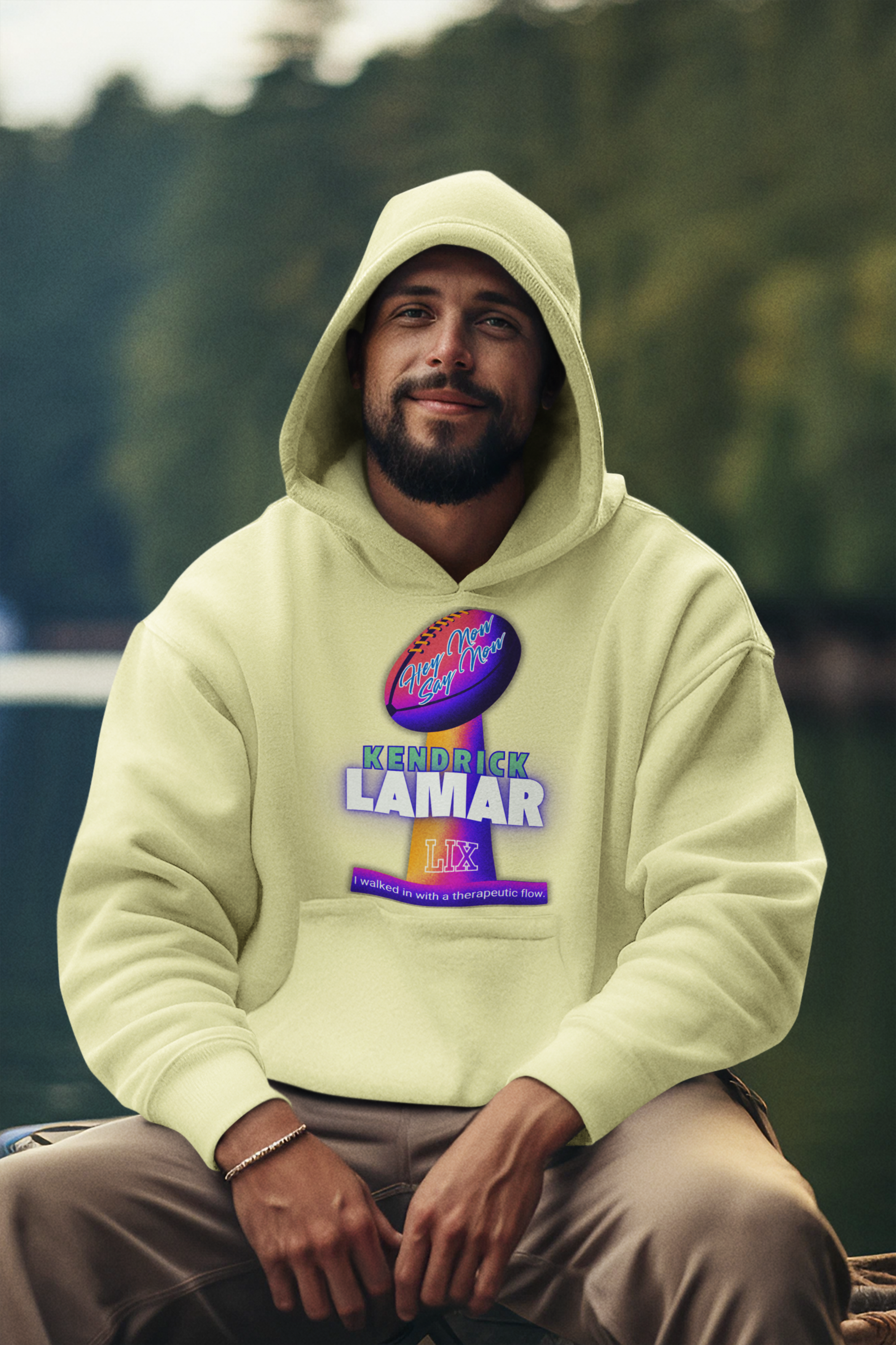 Hey Now Say Now, Kendrick Lamar Superbowl Hoodie, Superbowl Hoodie, Black History Month Shirt, Unisex Shirt, Rap Hip Hop, Compton Shirt product thumbnail image