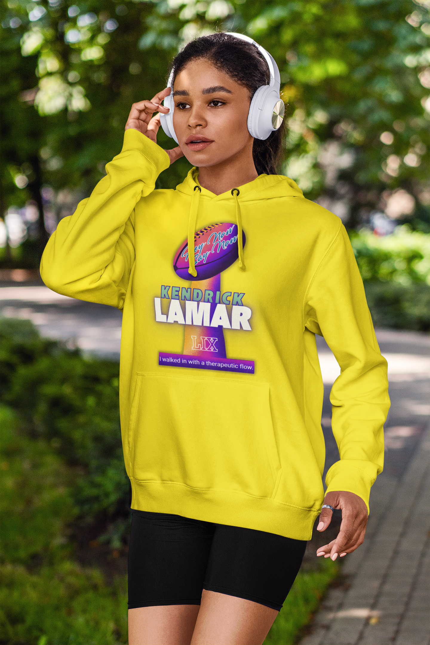 Hey Now Say Now, Kendrick Lamar Superbowl Hoodie, Superbowl Hoodie, Black History Month Shirt, Unisex Shirt, Rap Hip Hop, Compton Shirt product thumbnail image
