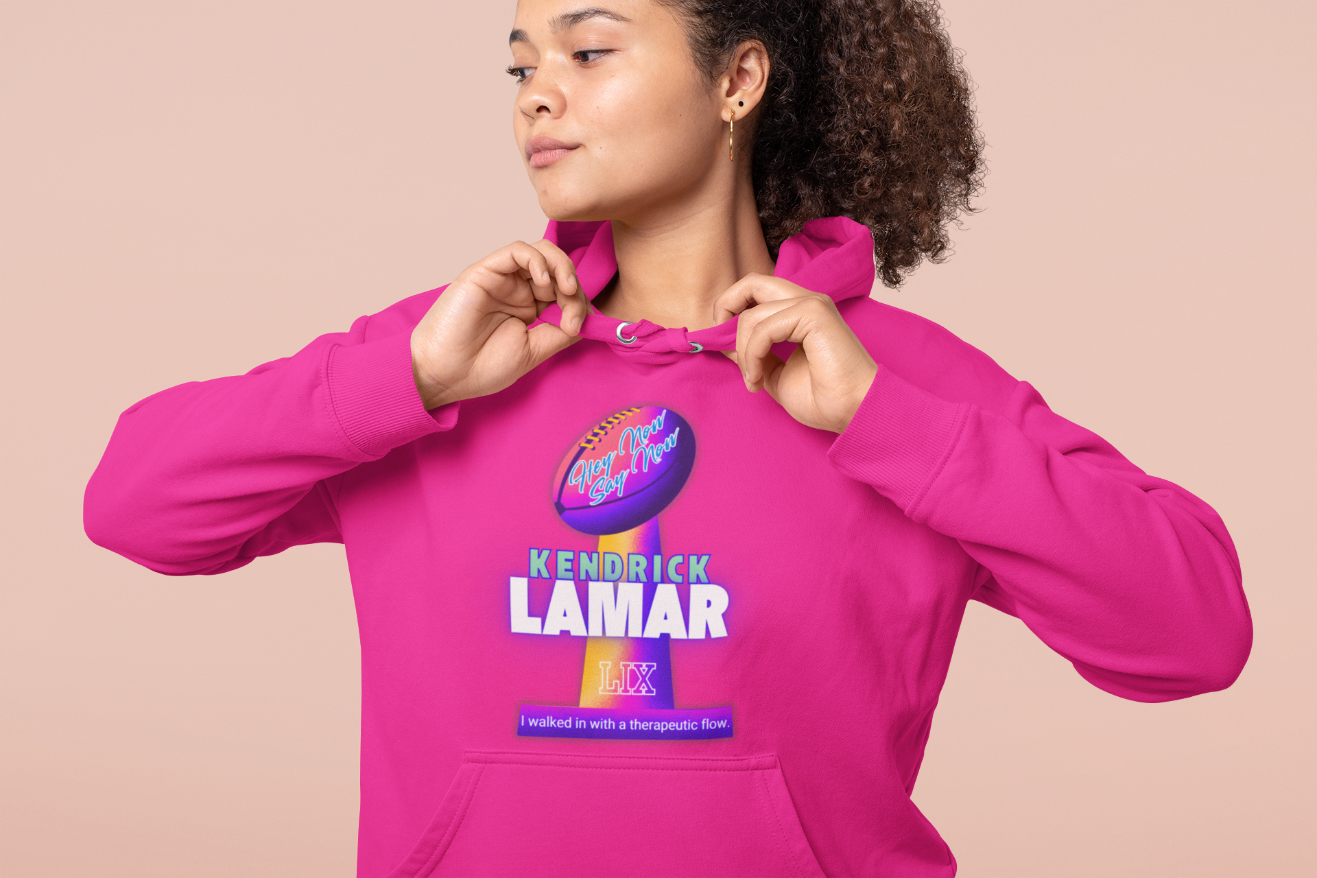 Hey Now Say Now, Kendrick Lamar Superbowl Hoodie, Superbowl Hoodie, Black History Month Shirt, Unisex Shirt, Rap Hip Hop, Compton Shirt product thumbnail image