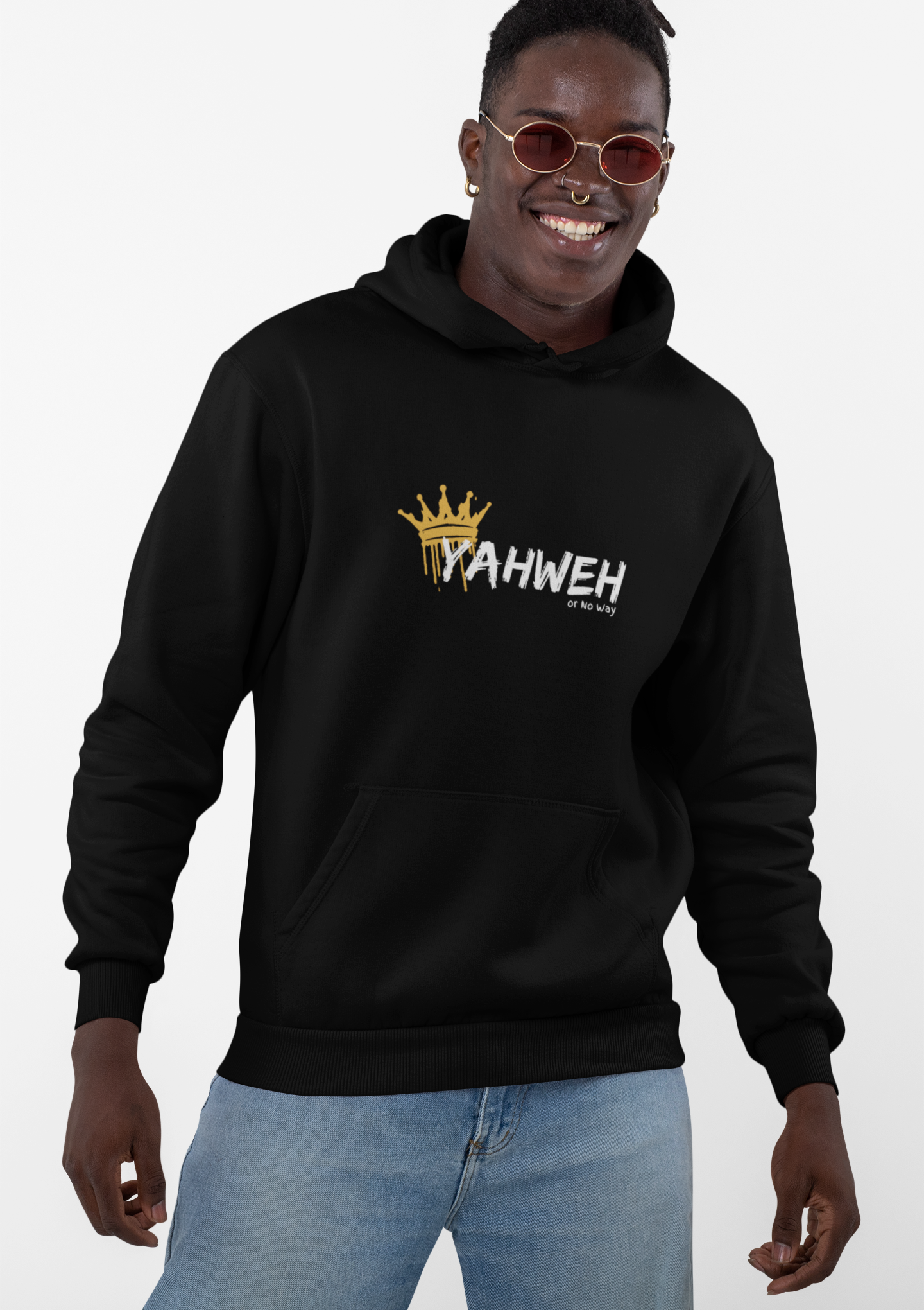 Yahweh or No way Unisex Hooded Sweatshirt Yahweh or No way Unisex Hooded Sweatshirt
