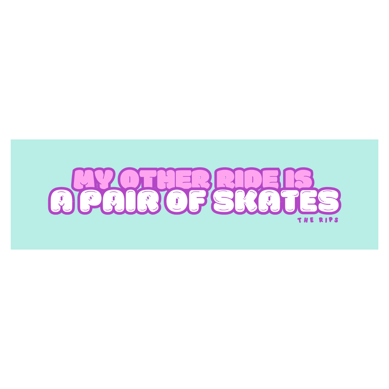 My Other Ride is a Pair of Skates Car Magnet product thumbnail image My Other Ride is a Pair of Skates Car Magnet product thumbnail image