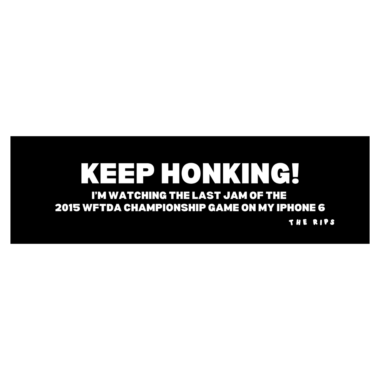 2015 WFTDA Champs Car Magnet product thumbnail image 2015 WFTDA Champs Car Magnet product thumbnail image