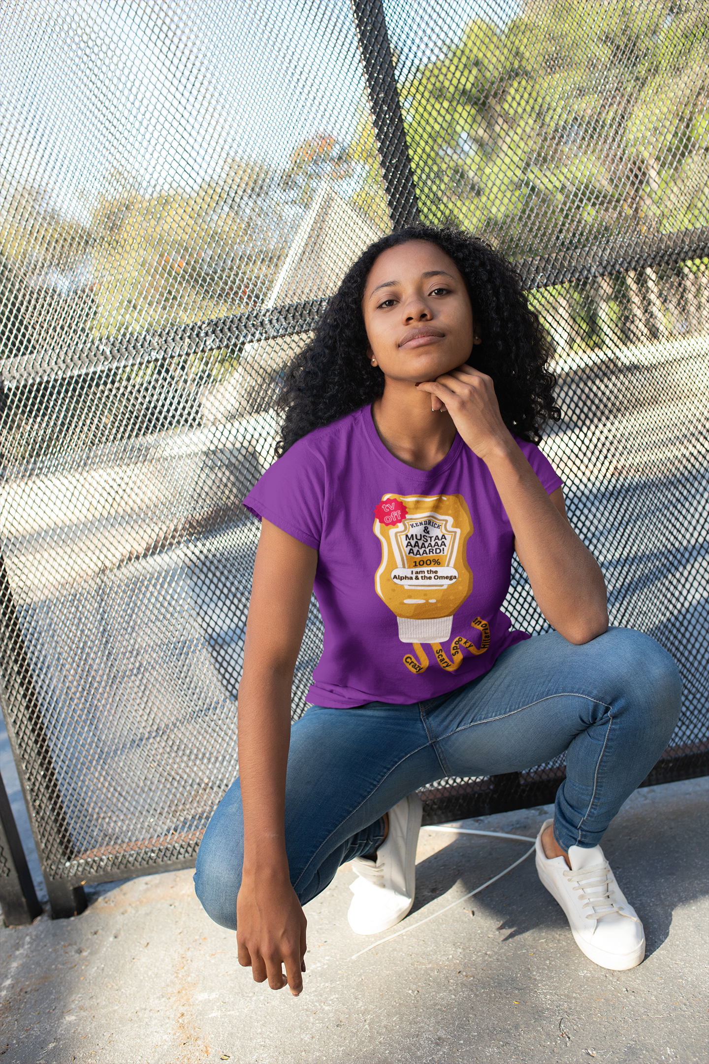 Kendrick Lamar MUSTARD T-Shirt, Unisex T-Shirt for Fans, Team Kendrick Shirt, Superbowl Shirt, Kendrick TV Off Lyric Shirt, Kendrick Fan Merch product thumbnail image