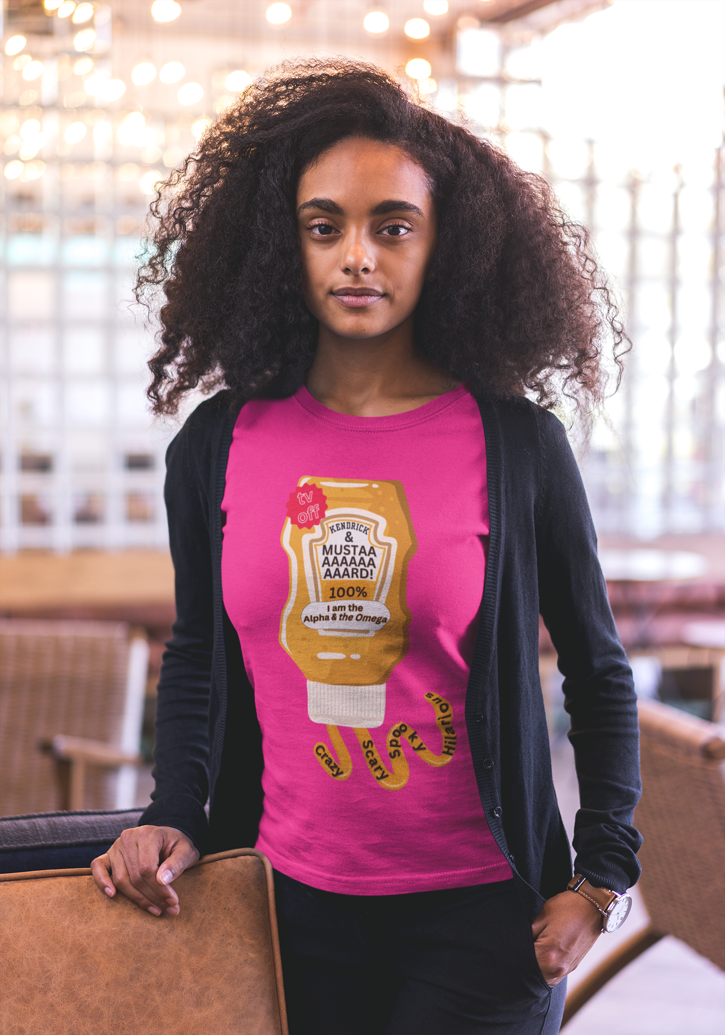 Kendrick Lamar MUSTARD T-Shirt, Unisex T-Shirt for Fans, Team Kendrick Shirt, Superbowl Shirt, Kendrick TV Off Lyric Shirt, Kendrick Fan Merch product thumbnail image