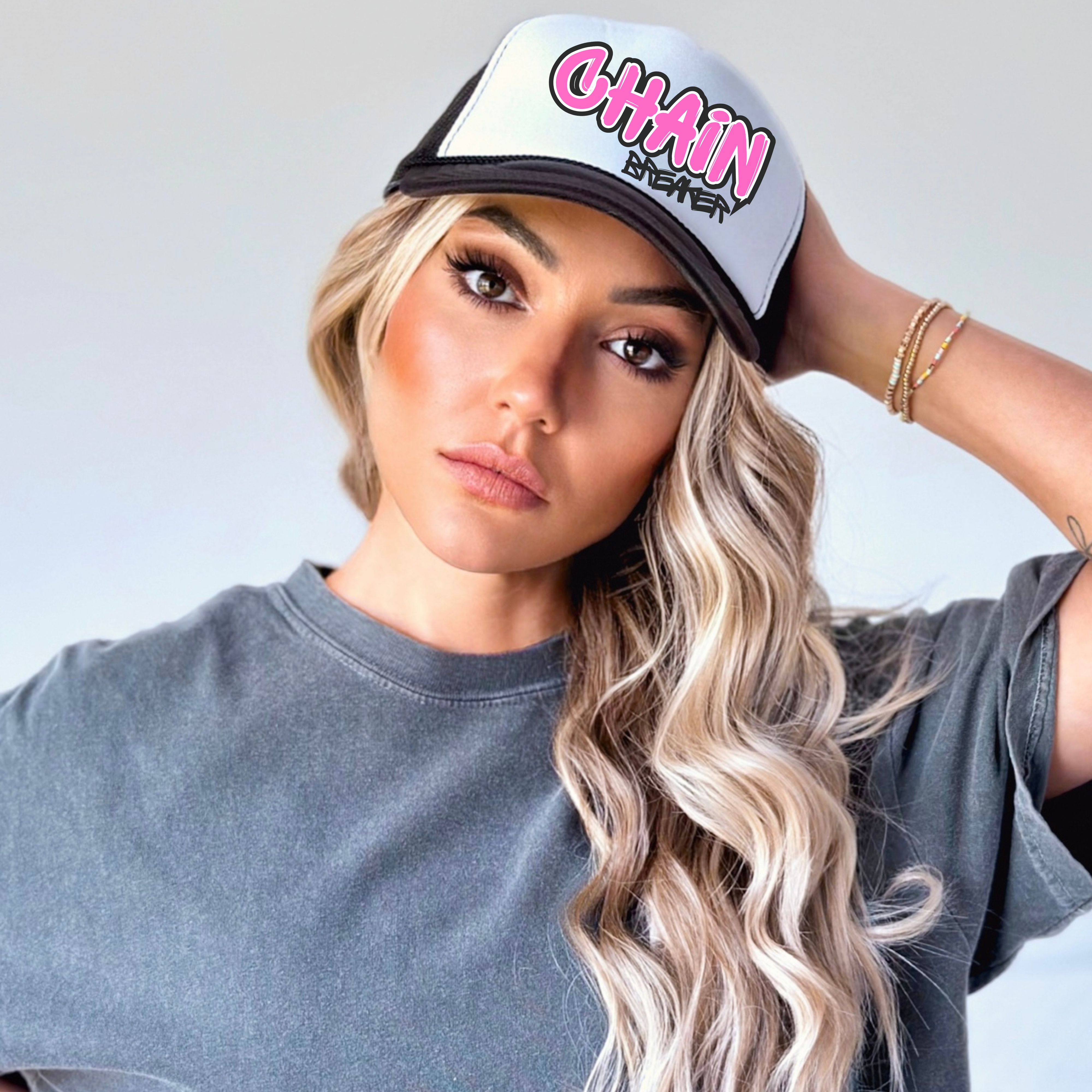 Chain Breaker Trucker Caps product thumbnail image Chain Breaker Trucker Caps product thumbnail image