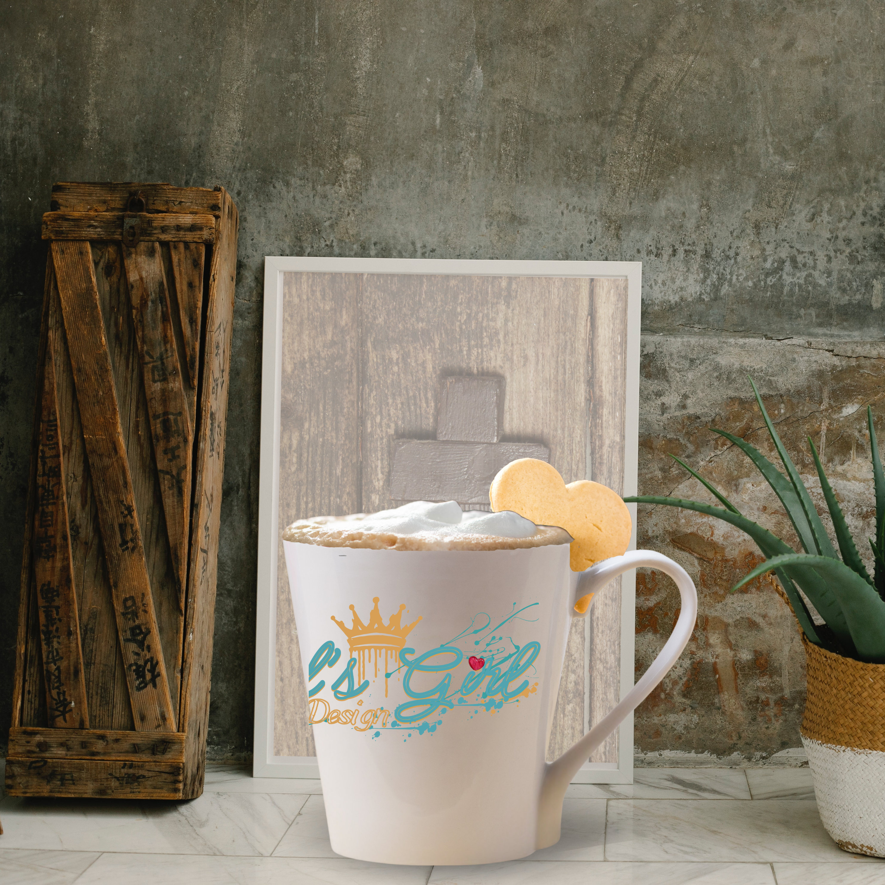 God's Girl by Design Latte Mug product thumbnail image God's Girl by Design Latte Mug product thumbnail image
