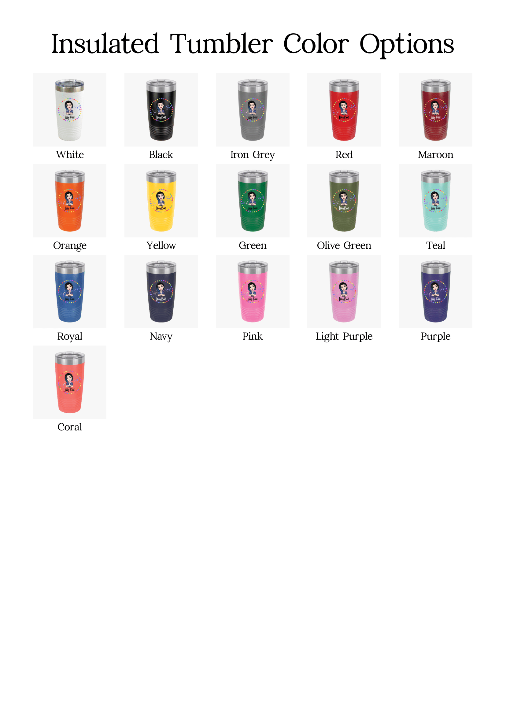 Know Your Worth - Insulated Tumbler, 20oz product thumbnail image