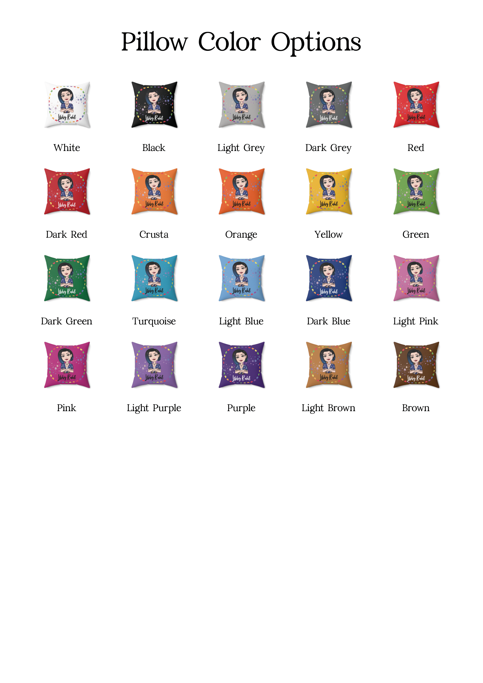 4A For All - Spun Polyester Square Pillow product thumbnail image