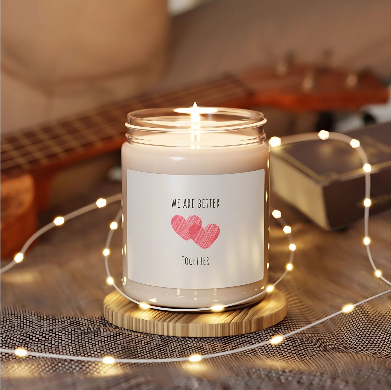We Are Better Together - Scented Soy Candle, 9oz We Are Better Together - Scented Soy Candle, 9oz