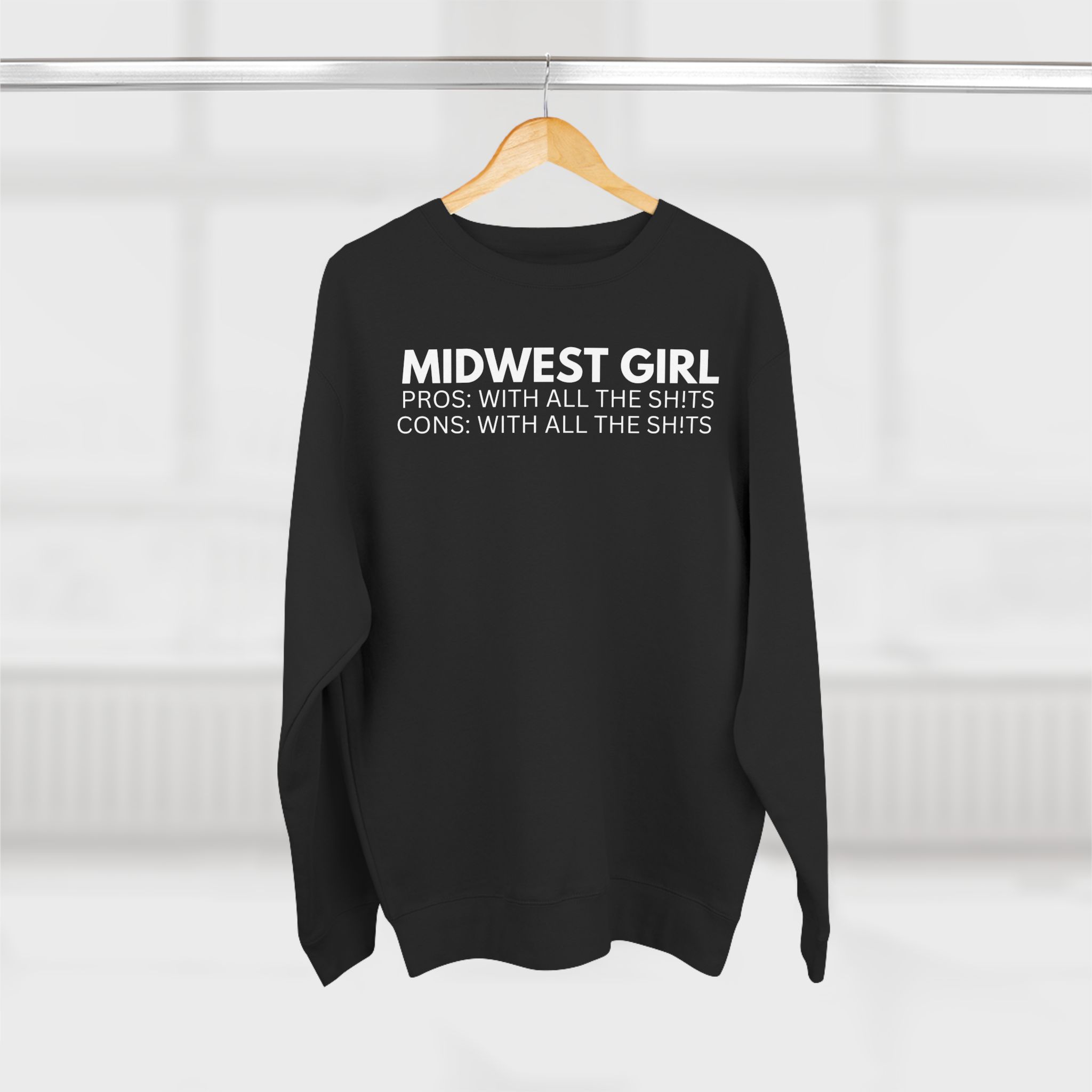 MIDWEST GIRL unisex Crewneck Sweatshirt