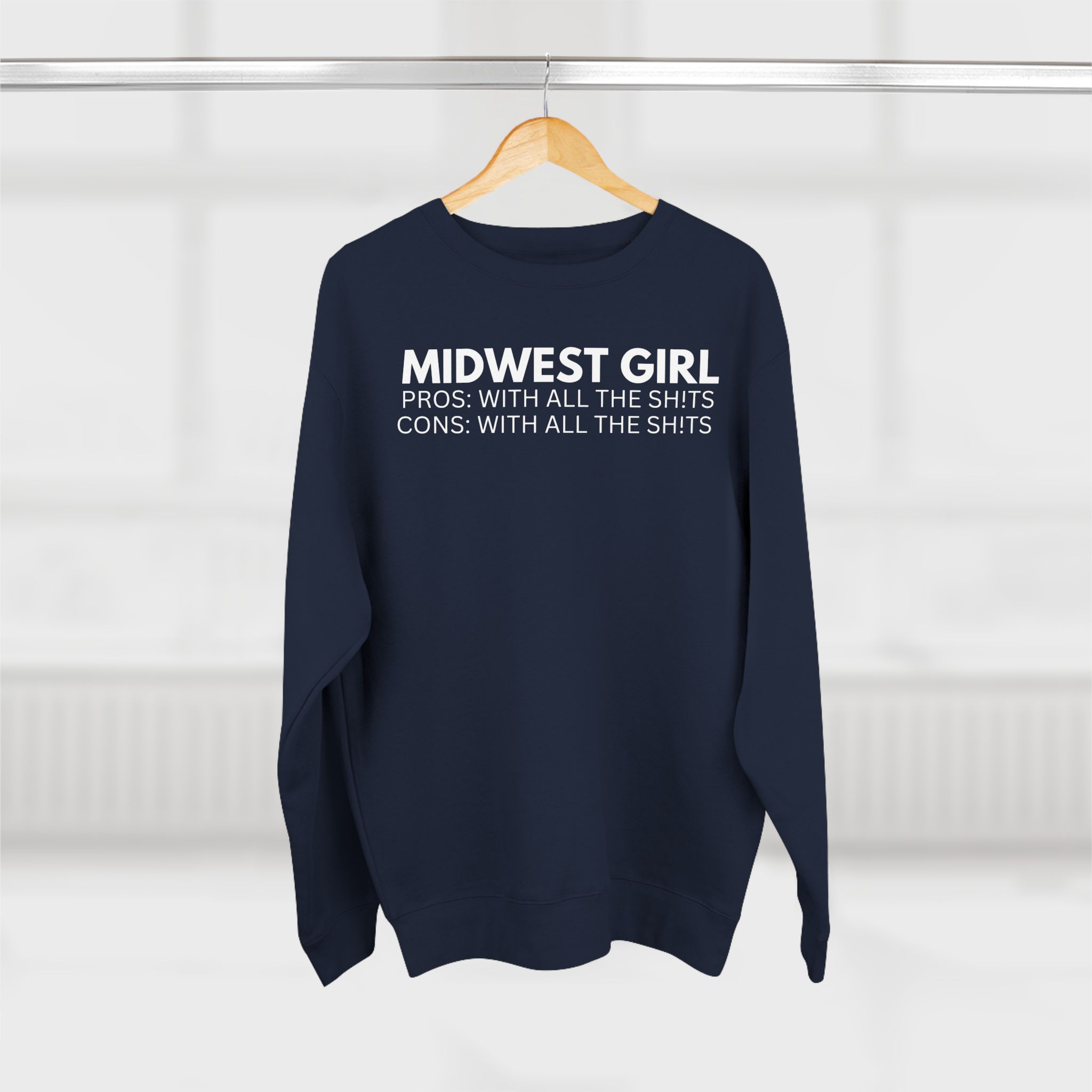 MIDWEST GIRL unisex Crewneck Sweatshirt product thumbnail image MIDWEST GIRL unisex Crewneck Sweatshirt product thumbnail image