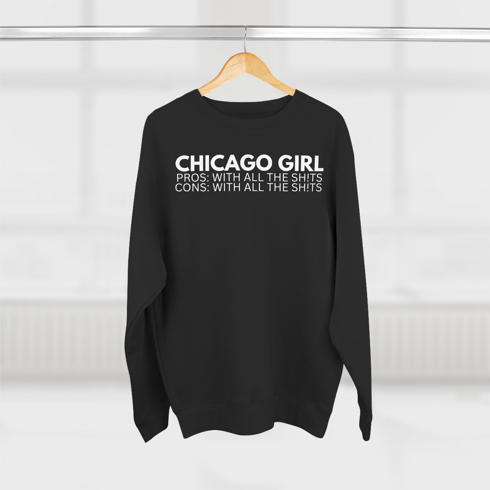 CHICAGO GIRL Unisex Crewneck Sweatshirt product thumbnail image CHICAGO GIRL Unisex Crewneck Sweatshirt product thumbnail image