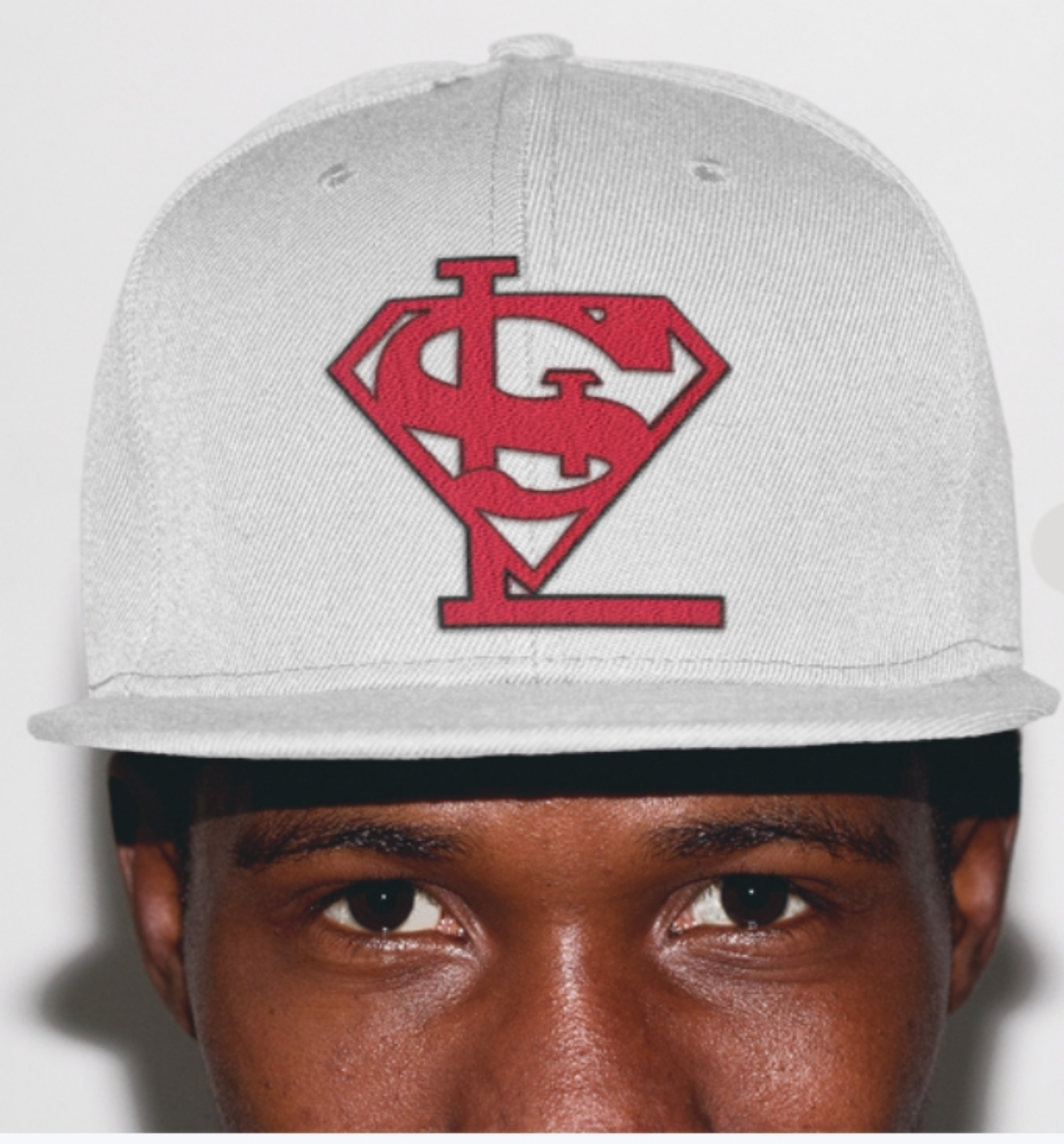 "Man of STL" Flat Bill Snapback Cap product thumbnail image