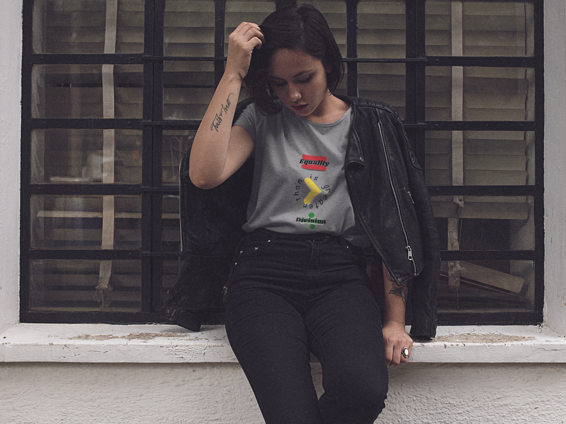 Black History Month Shirt, Equality is Greater Than T-shirts, Afrocentric T-shirts, Black Pride Shirts, T-Shirts for Black 92% Black Women product thumbnail image