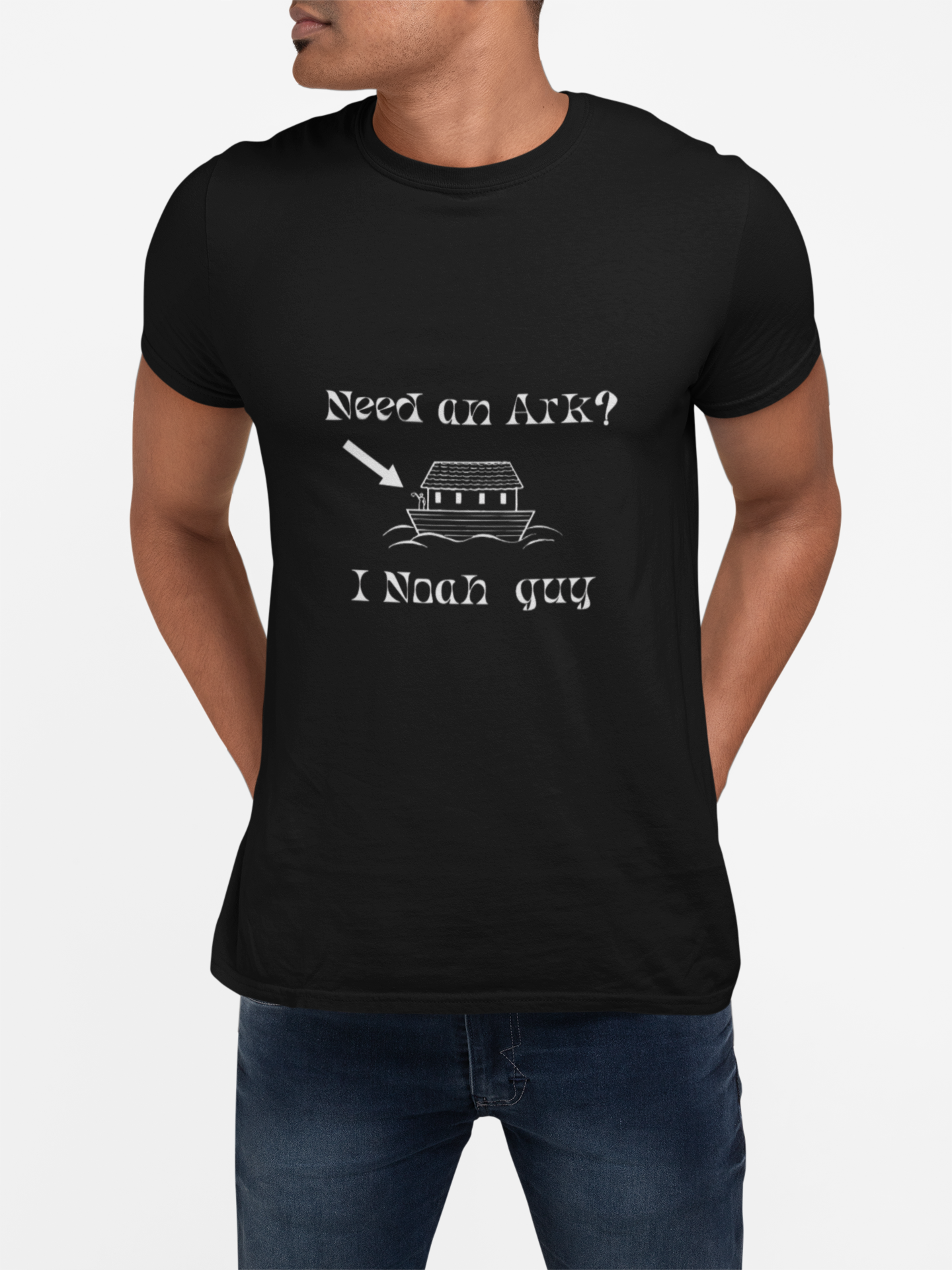 Need an Ark, I Noah Guy (Unisex Cotton Crew Tee) Need an Ark, I Noah Guy (Unisex Cotton Crew Tee)