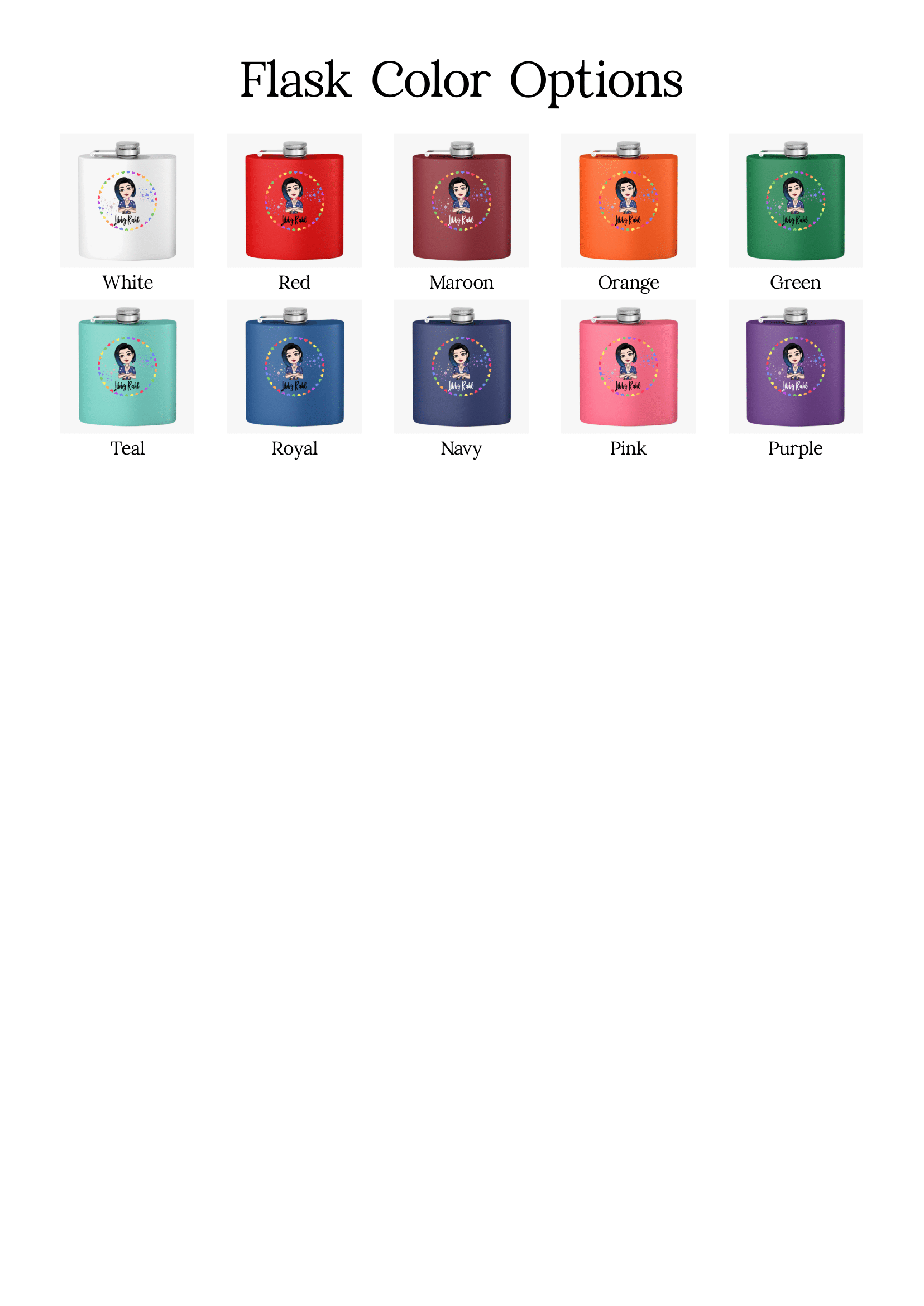 Ms Audacity - Stainless Steel Flask, 6oz Ms Audacity - Stainless Steel Flask, 6oz