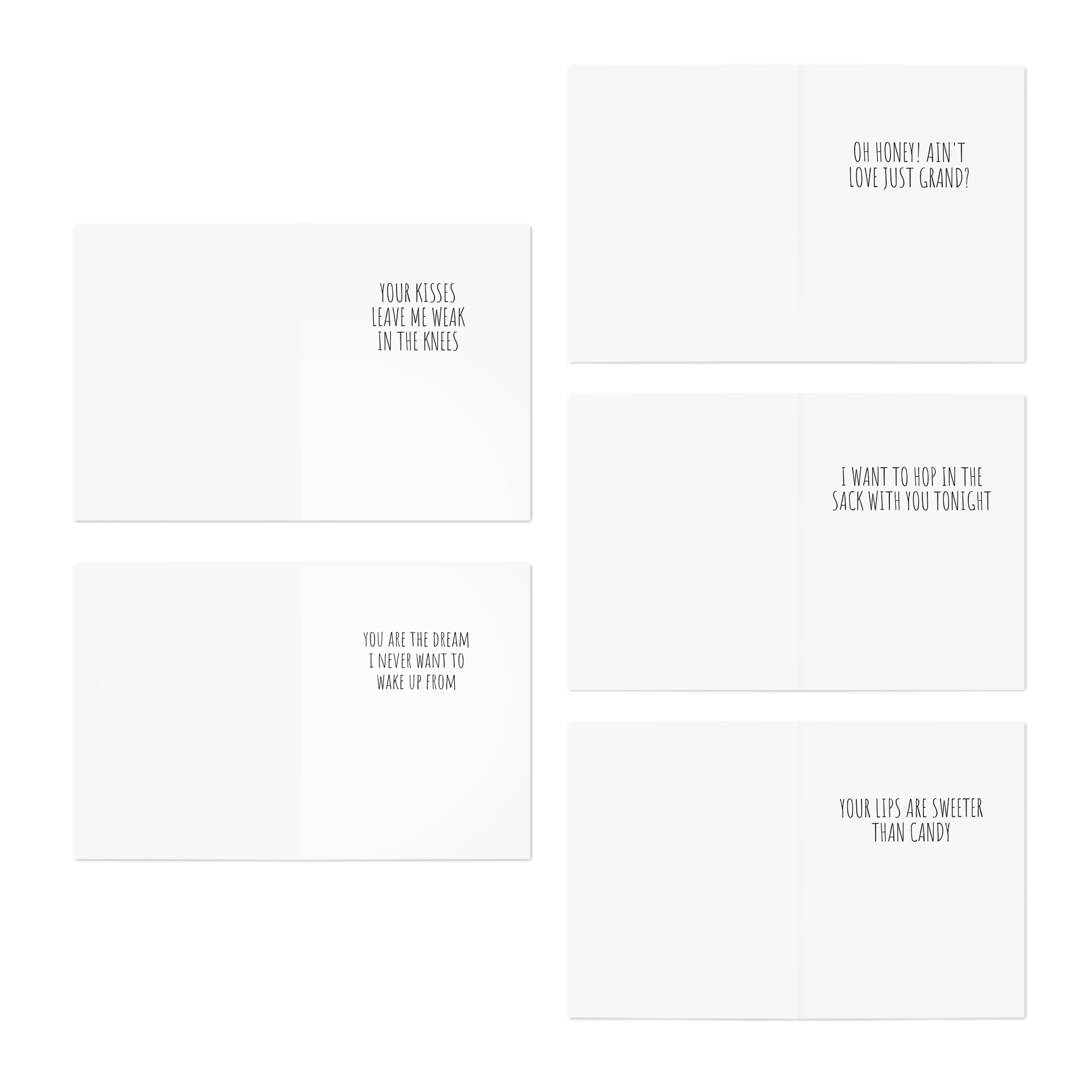 Valentine's Day Pin Up Greeting Cards - 5-Pack product thumbnail image Valentine's Day Pin Up Greeting Cards - 5-Pack product thumbnail image