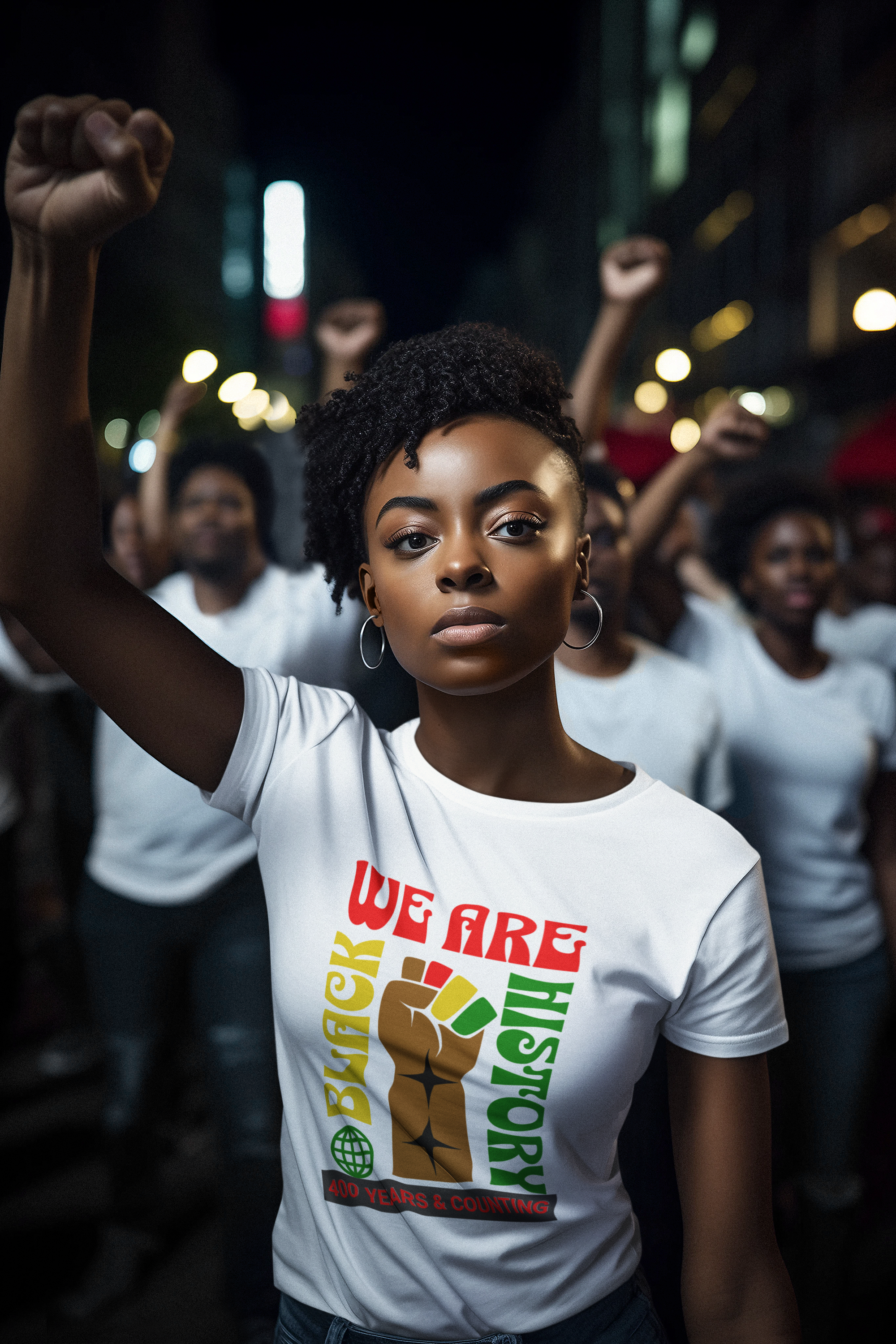 Black History Month Shirt, Melanin Shirts, New Year T-shirts, Black Culture T-shirts, Black Pride Shirts, T-Shirts for Black 92% Black Women product thumbnail image