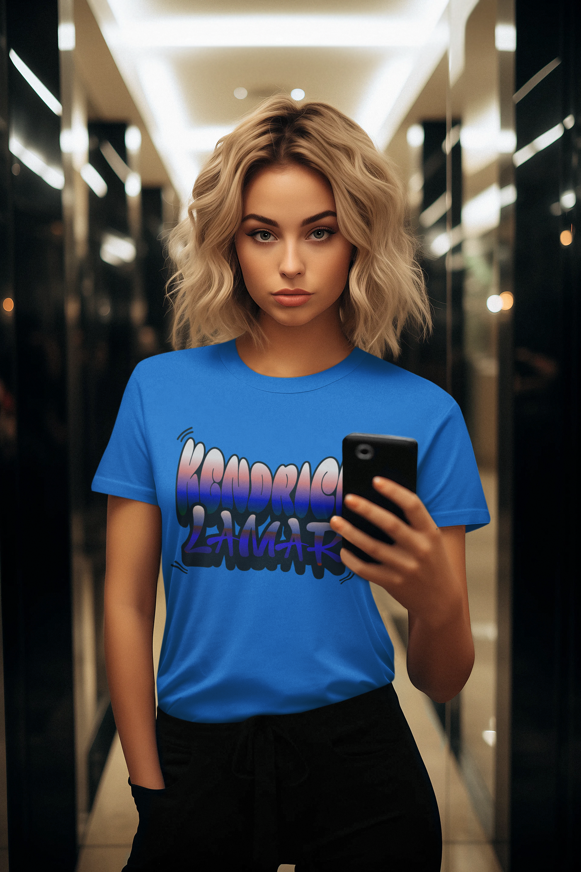 Kendrick Lamar GNX Record Design T-Shirt, Kendrick Merch for Fans, Superbowl 2025, Black History Month T-Shirts, Kendrick Lamar Fan Clothing product thumbnail image