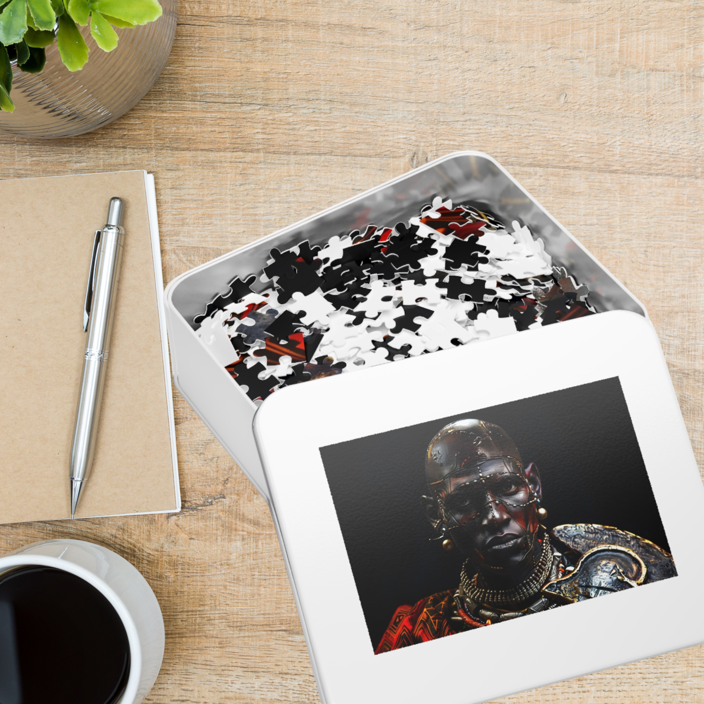 Zulu Warrior Jigsaw Puzzle (30, 110, 252, 500,1000-Piece) product thumbnail image Zulu Warrior Jigsaw Puzzle (30, 110, 252, 500,1000-Piece) product thumbnail image